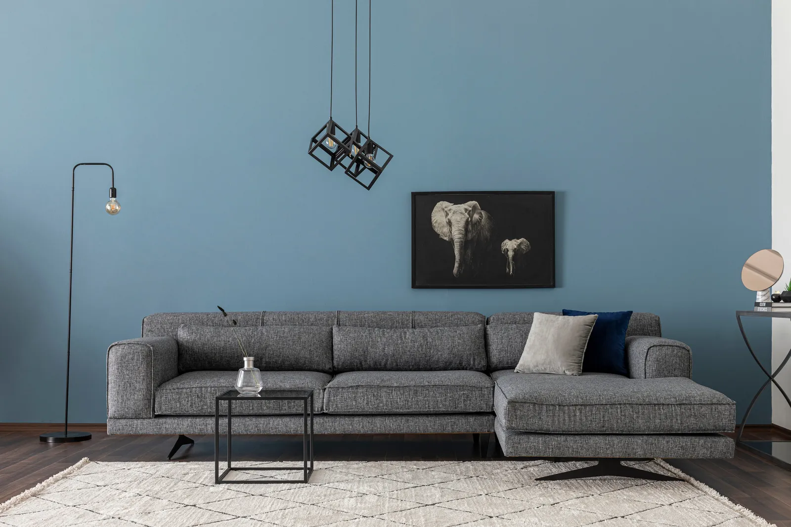 Jivago Ecksofa, Rechte Seite, 308x198 cm - Image 3