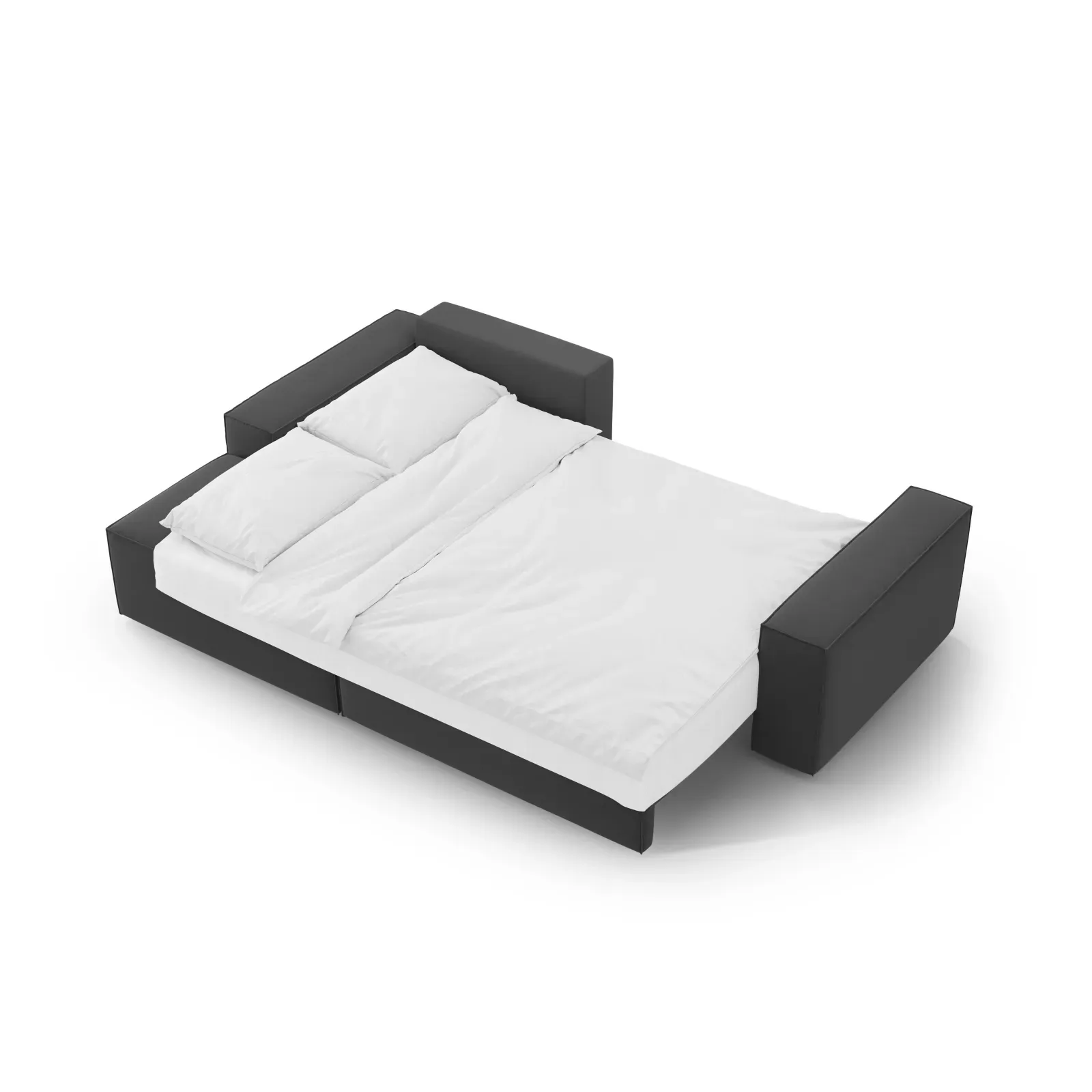 Jodie 3-Sitzer Ecksofa Links mit Schlaffunktion und Bettkasten mit Bezug aus Samt, Strukturstoff oder Boucle, 246x151 cm - Image 106