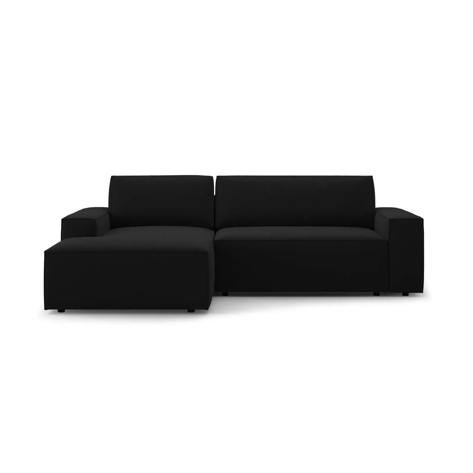 Jodie 3-Sitzer Ecksofa Links mit Schlaffunktion und Bettkasten mit Bezug aus Samt, Strukturstoff oder Boucle, 246x151 cm - Image 109