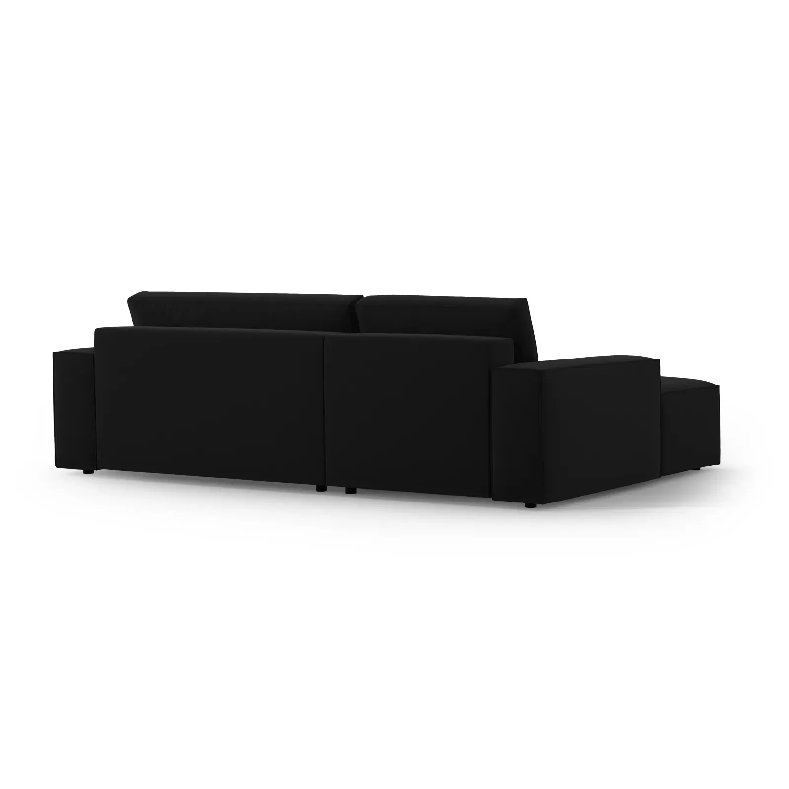 Jodie 3-Sitzer Ecksofa Links mit Schlaffunktion und Bettkasten mit Bezug aus Samt, Strukturstoff oder Boucle, 246x151 cm - Image 113