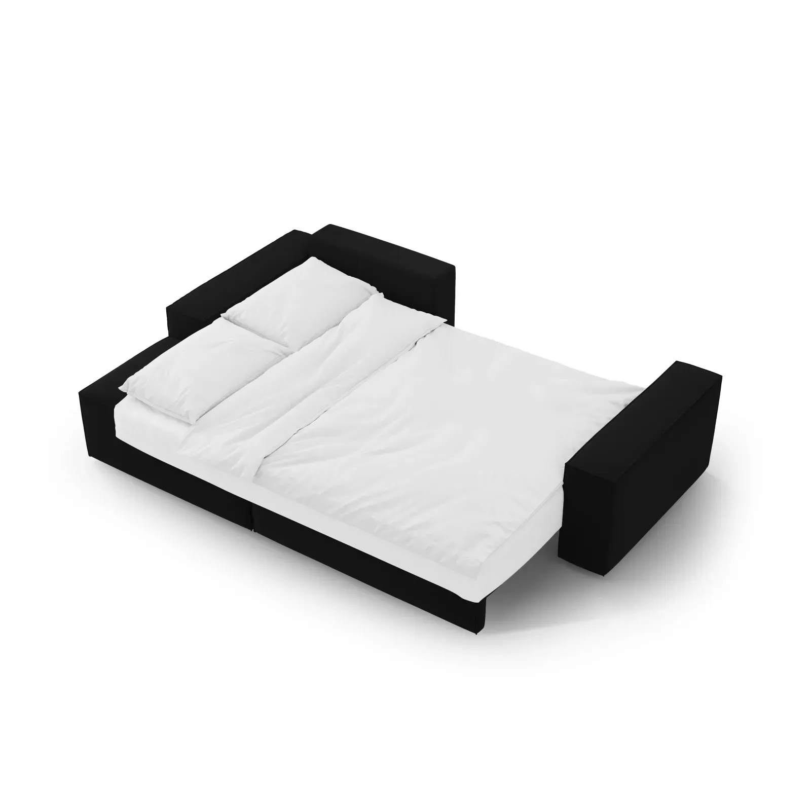 Jodie 3-Sitzer Ecksofa Links mit Schlaffunktion und Bettkasten mit Bezug aus Samt, Strukturstoff oder Boucle, 246x151 cm - Image 115