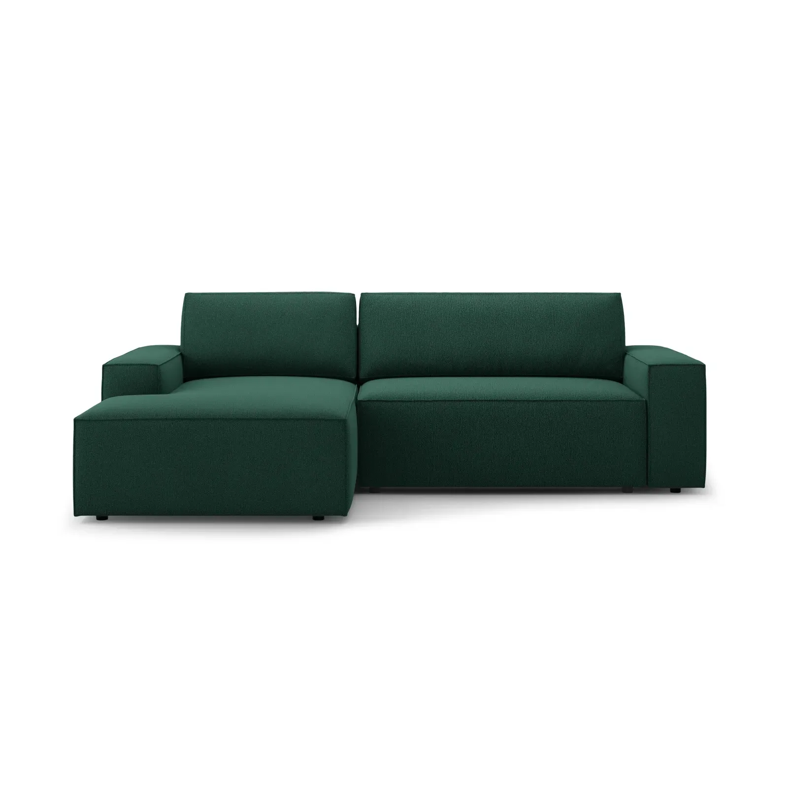 Jodie 3-Sitzer Ecksofa Links mit Schlaffunktion und Bettkasten mit Bezug aus Samt, Strukturstoff oder Boucle, 246x151 cm - Image 137