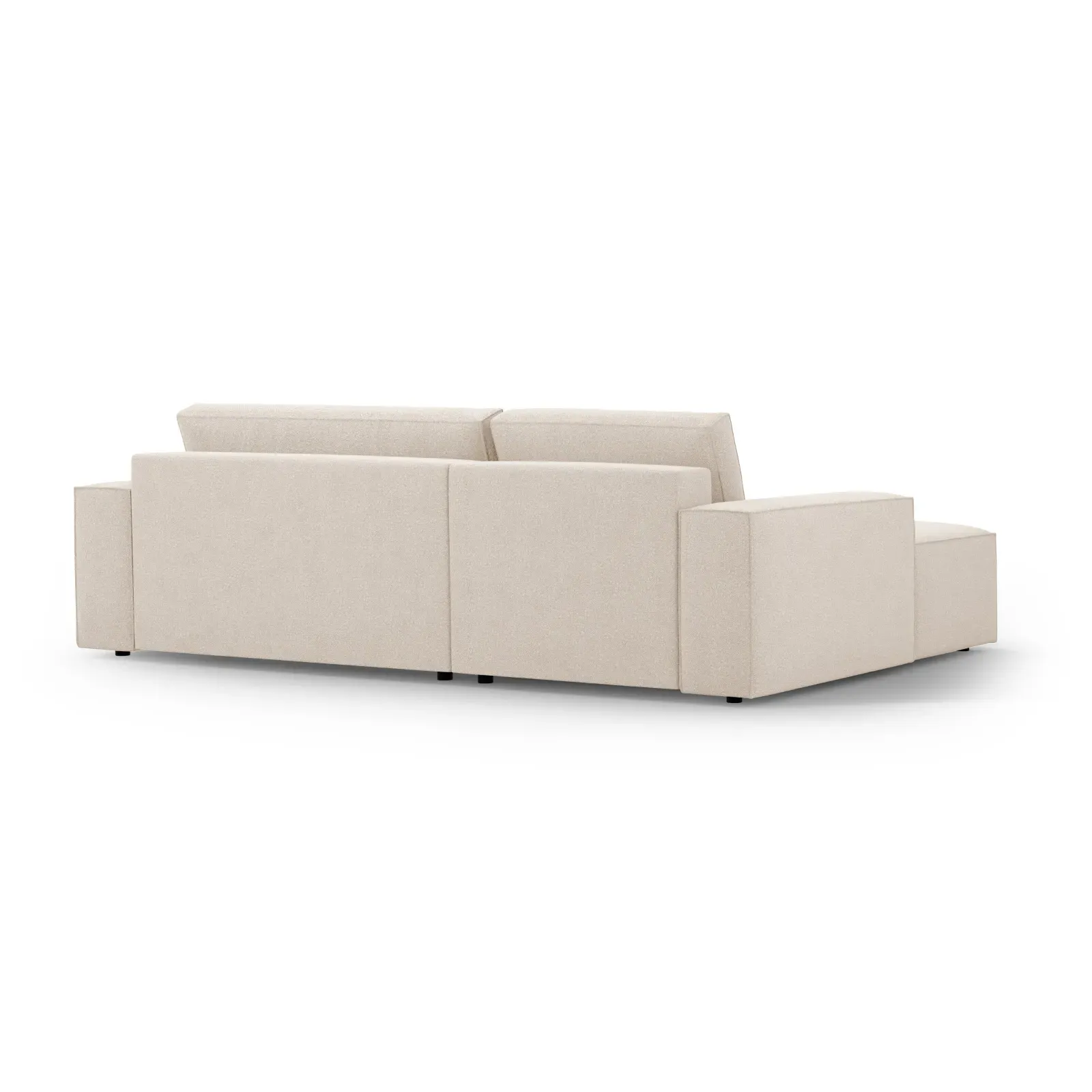 Jodie 3-Sitzer Ecksofa Links mit Schlaffunktion und Bettkasten mit Bezug aus Samt, Strukturstoff oder Boucle, 246x151 cm - Image 14