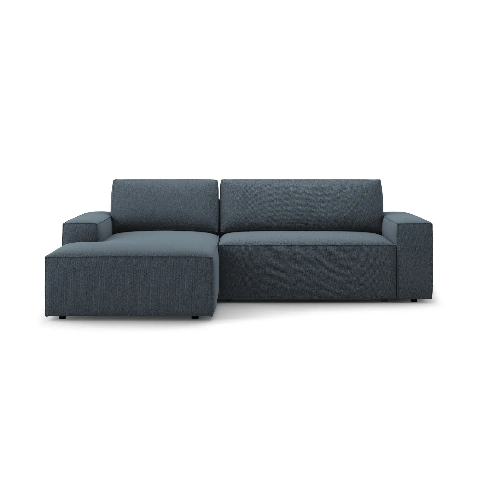 Jodie 3-Sitzer Ecksofa Links mit Schlaffunktion und Bettkasten mit Bezug aus Samt, Strukturstoff oder Boucle, 246x151 cm - Image 146