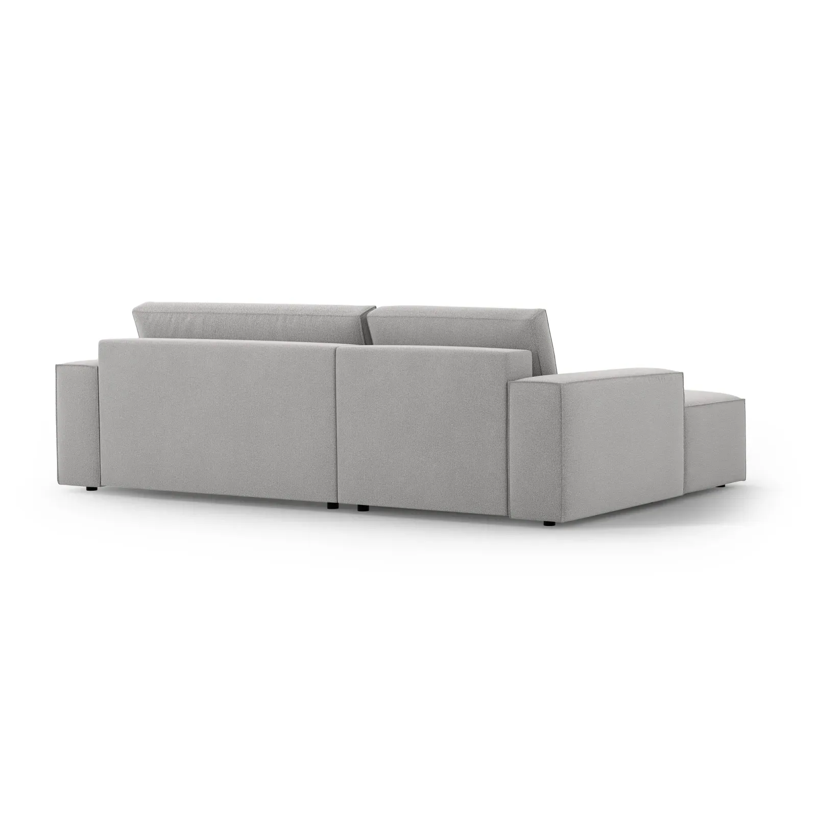 Jodie 3-Sitzer Ecksofa Links mit Schlaffunktion und Bettkasten mit Bezug aus Samt, Strukturstoff oder Boucle, 246x151 cm - Image 159
