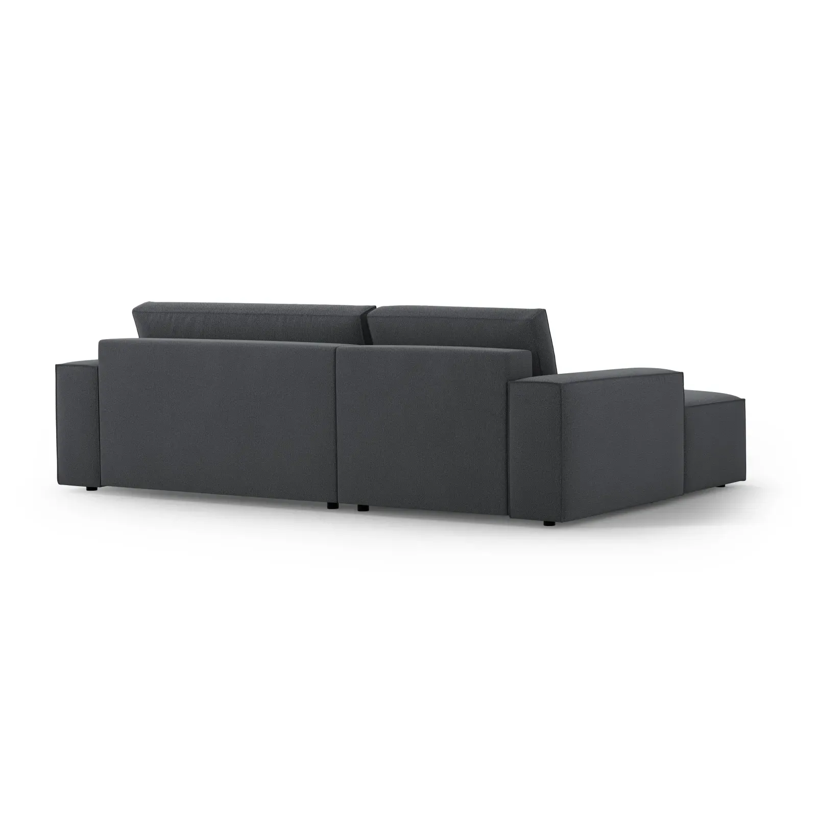 Jodie 3-Sitzer Ecksofa Links mit Schlaffunktion und Bettkasten mit Bezug aus Samt, Strukturstoff oder Boucle, 246x151 cm - Image 168
