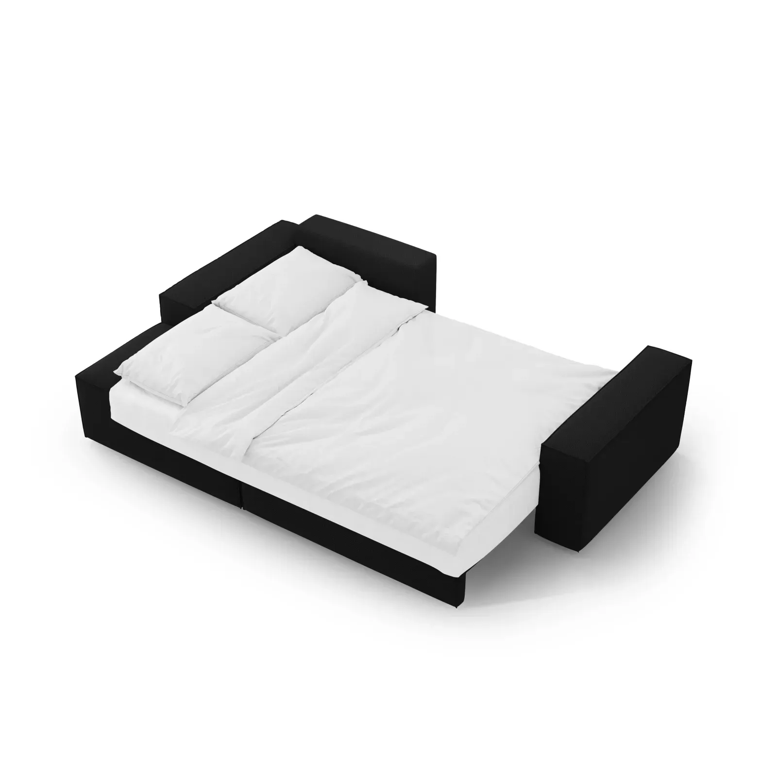 Jodie 3-Sitzer Ecksofa Links mit Schlaffunktion und Bettkasten mit Bezug aus Samt, Strukturstoff oder Boucle, 246x151 cm - Image 179