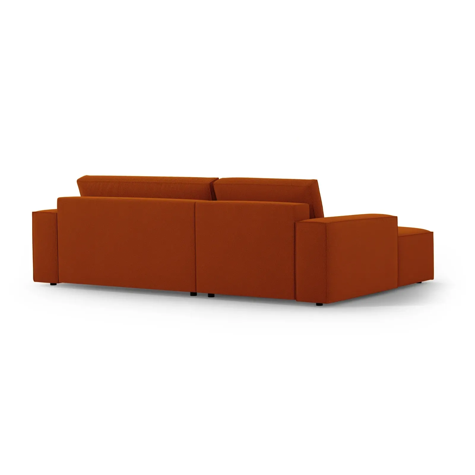 Jodie 3-Sitzer Ecksofa Links mit Schlaffunktion und Bettkasten mit Bezug aus Samt, Strukturstoff oder Boucle, 246x151 cm - Image 186