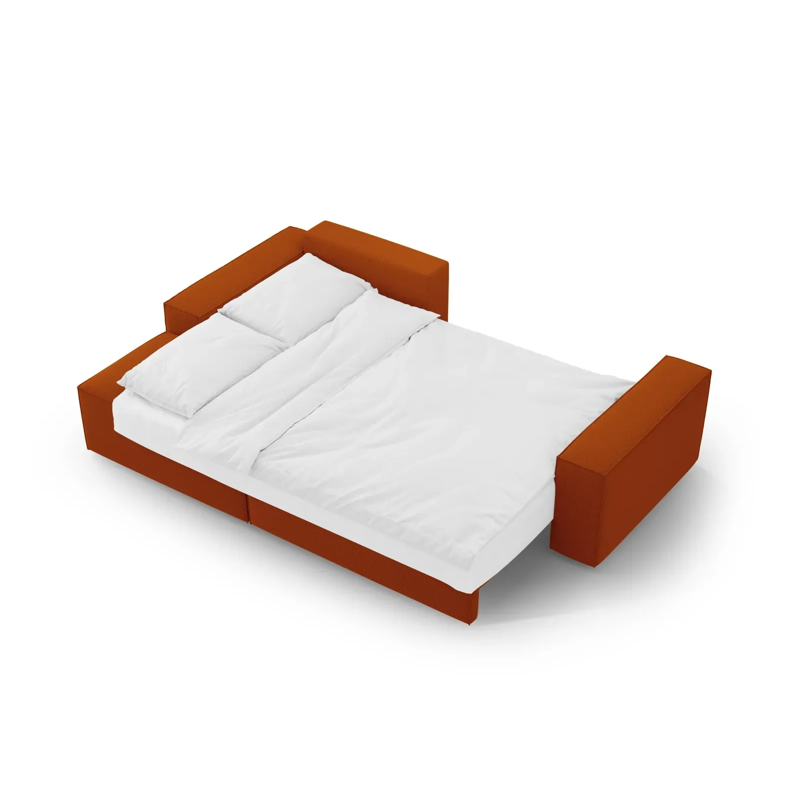 Jodie 3-Sitzer Ecksofa Links mit Schlaffunktion und Bettkasten mit Bezug aus Samt, Strukturstoff oder Boucle, 246x151 cm - Image 188