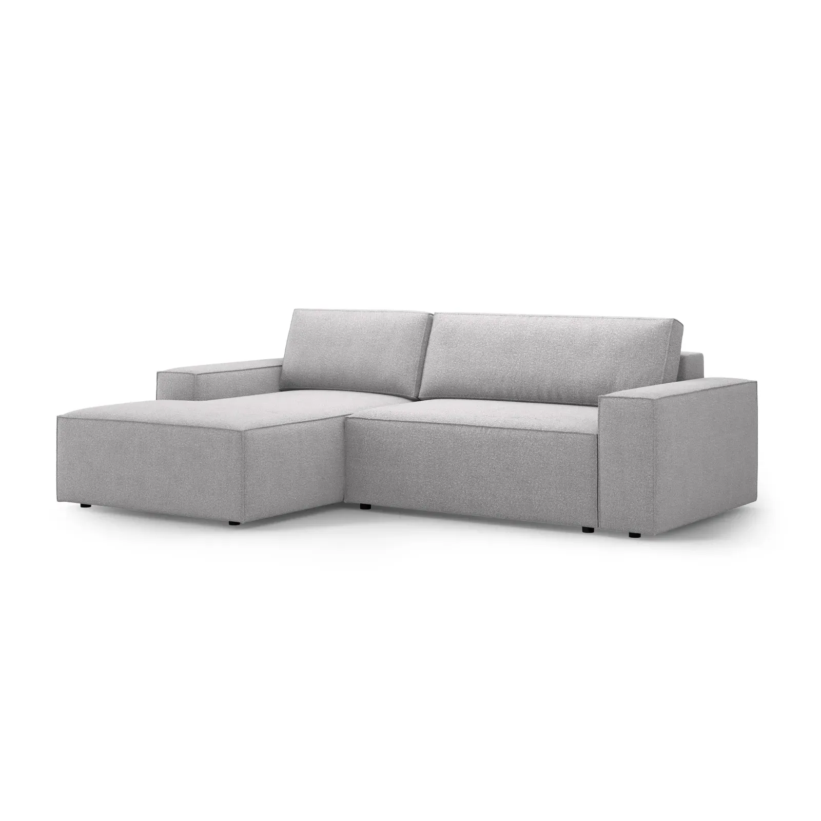 Jodie 3-Sitzer Ecksofa Links mit Schlaffunktion und Bettkasten mit Bezug aus Samt, Strukturstoff oder Boucle, 246x151 cm - Image 30