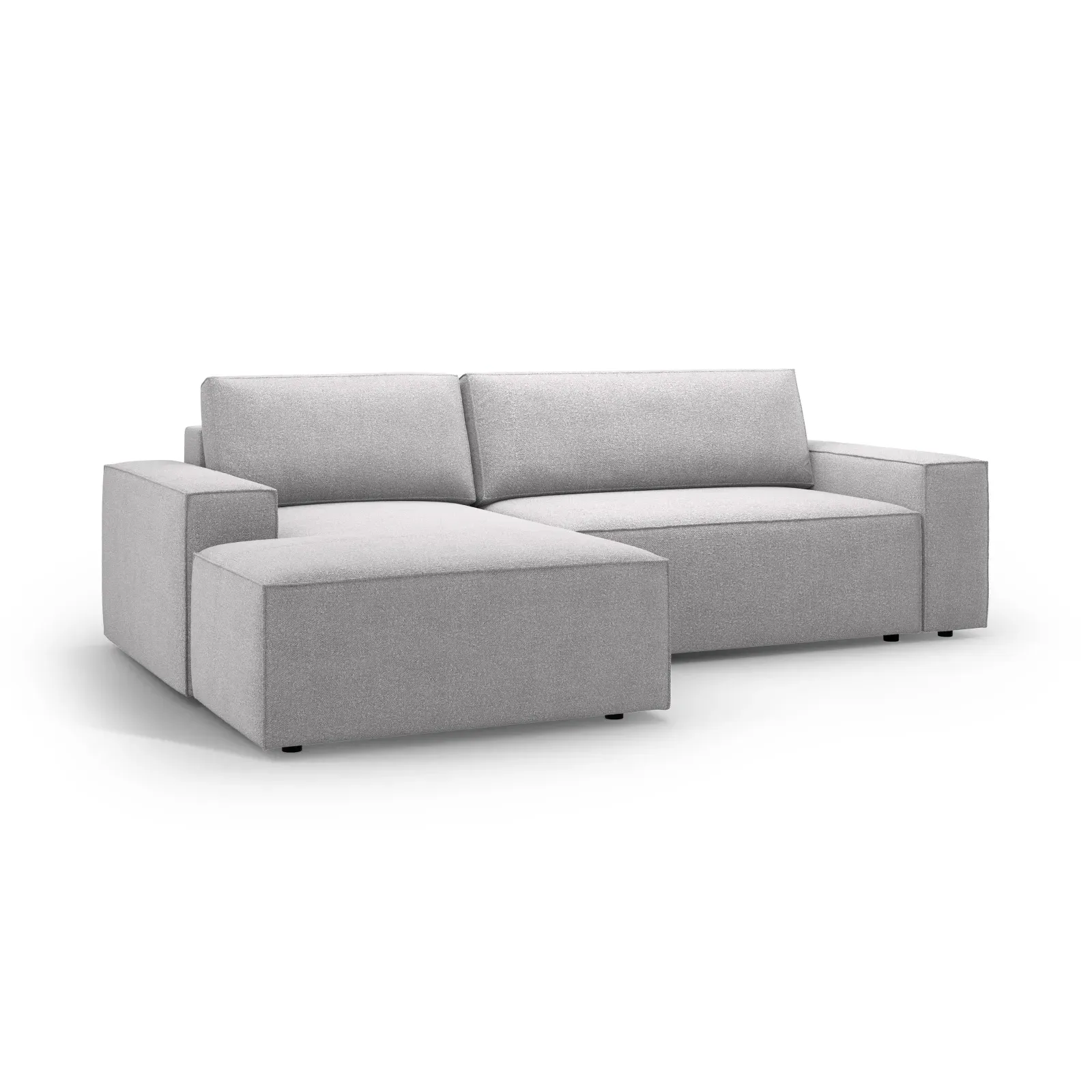 Jodie 3-Sitzer Ecksofa Links mit Schlaffunktion und Bettkasten mit Bezug aus Samt, Strukturstoff oder Boucle, 246x151 cm - Image 31