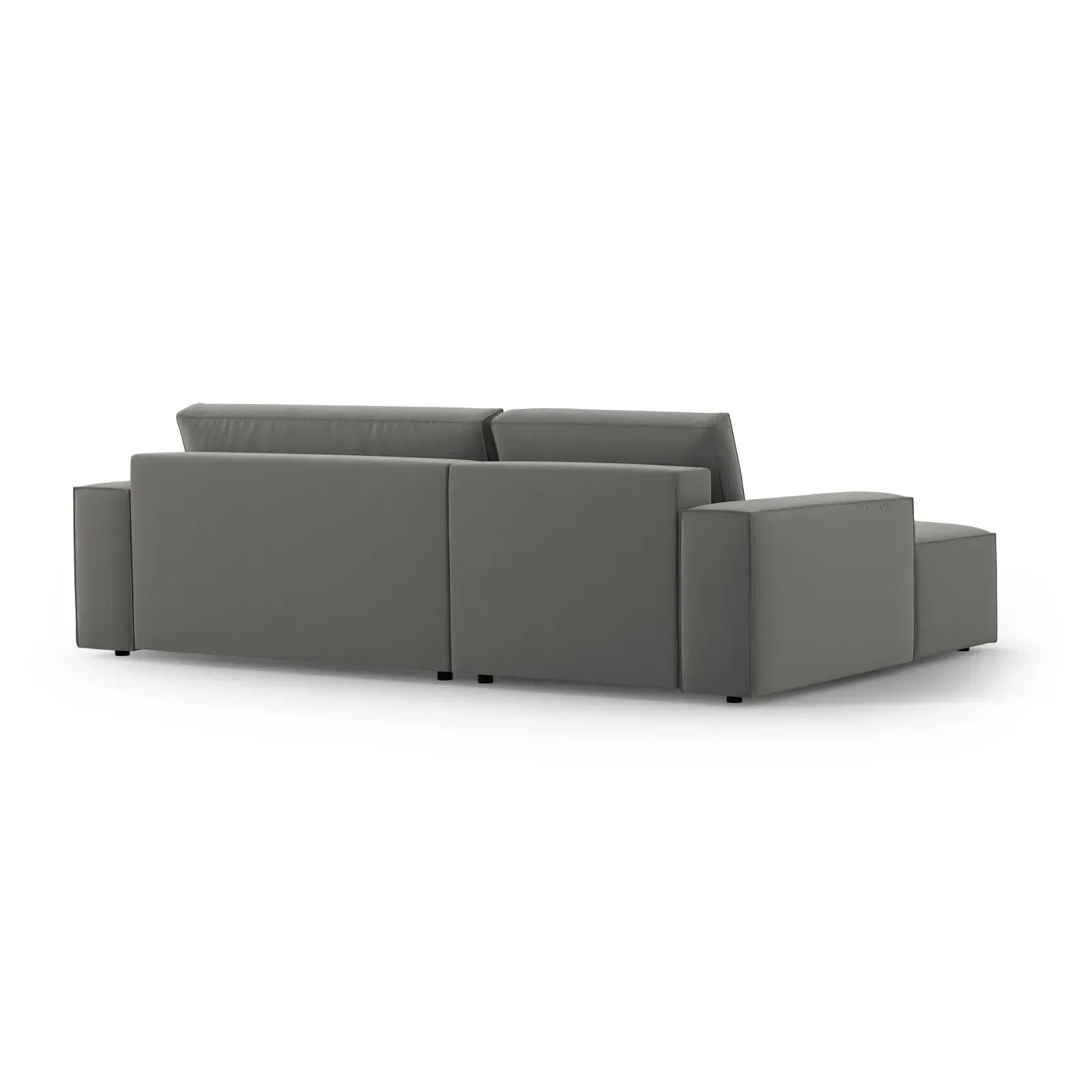 Jodie 3-Sitzer Ecksofa Links mit Schlaffunktion und Bettkasten mit Bezug aus Samt, Strukturstoff oder Boucle, 246x151 cm - Image 95
