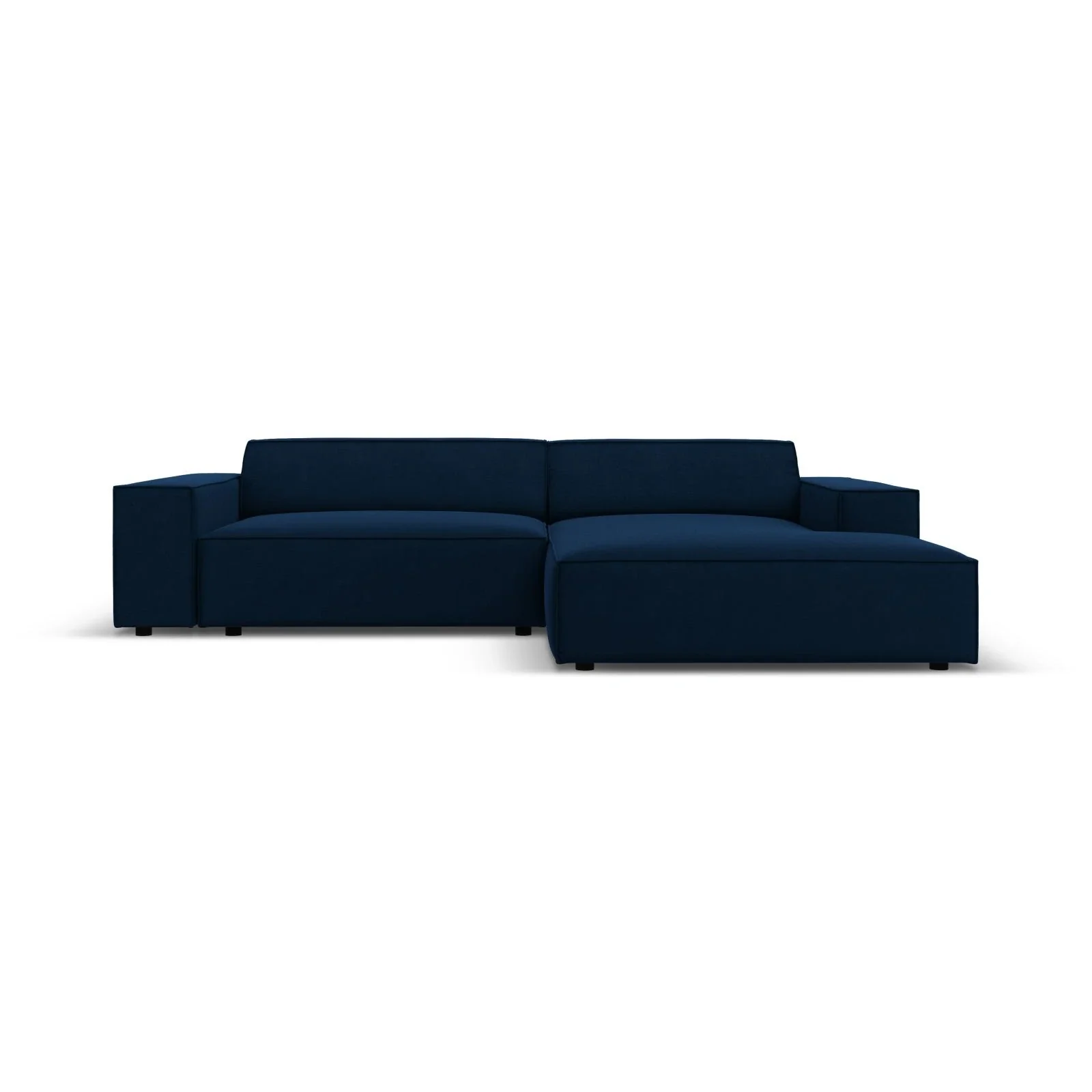 Jodie 3-Sitzer Ecksofa, Rechte Seite, aus Samt oder Strukturstoff, 224x166 cm - Image 16
