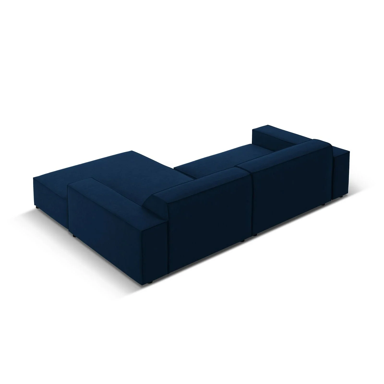 Jodie 3-Sitzer Ecksofa, Rechte Seite, aus Samt oder Strukturstoff, 224x166 cm - Image 19