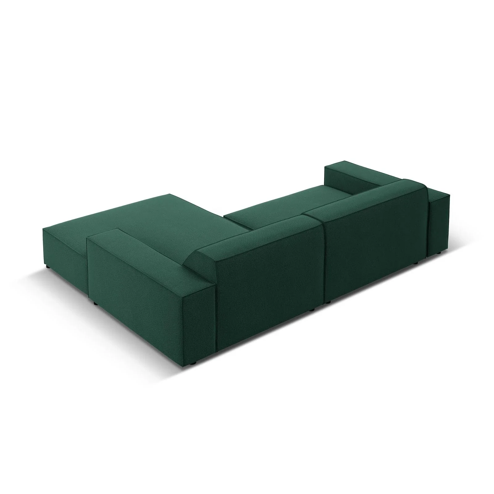 Jodie 3-Sitzer Ecksofa, Rechte Seite, aus Samt oder Strukturstoff, 224x166 cm - Image 50