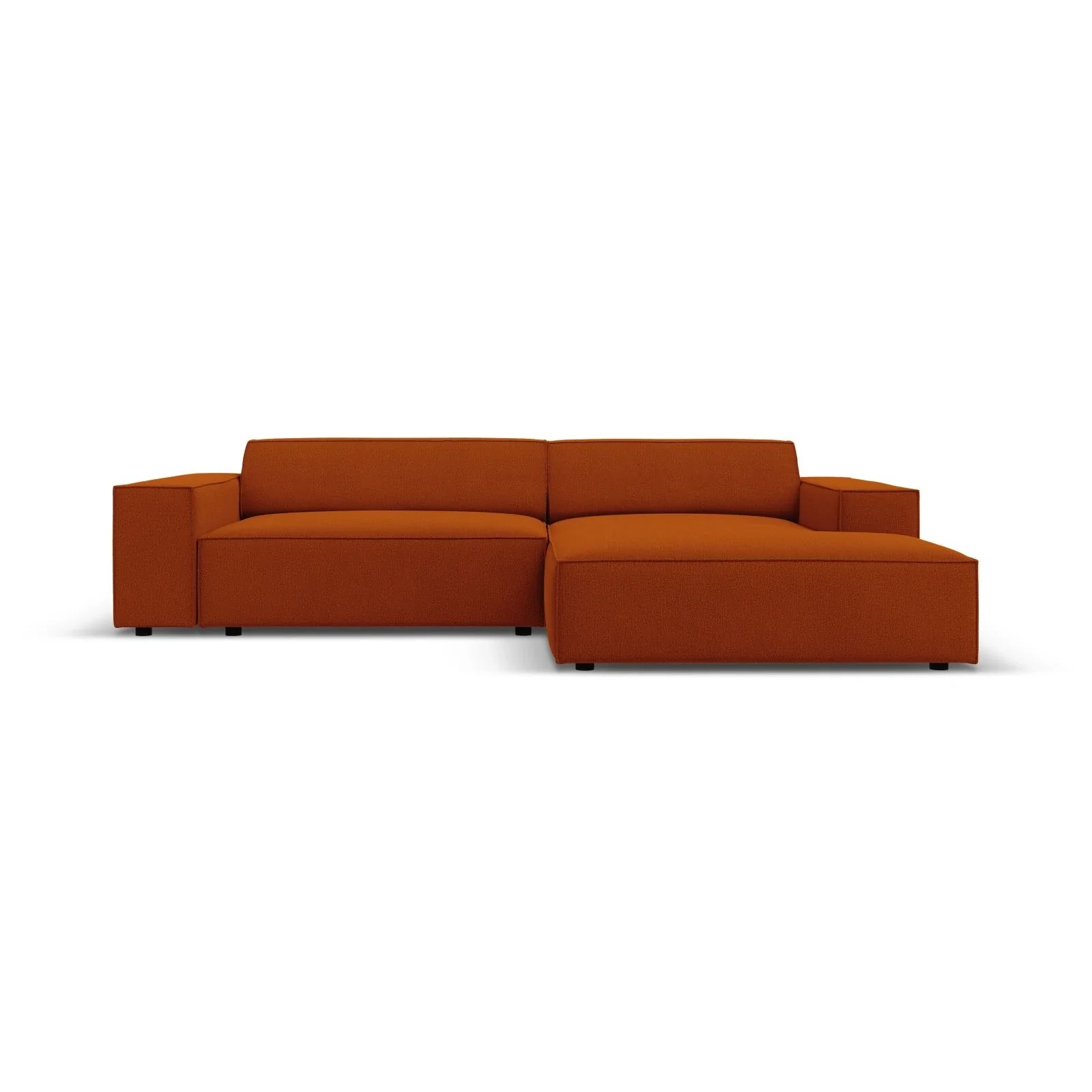 Jodie 3-Sitzer Ecksofa, Rechte Seite, aus Samt oder Strukturstoff, 224x166 cm - Image 72