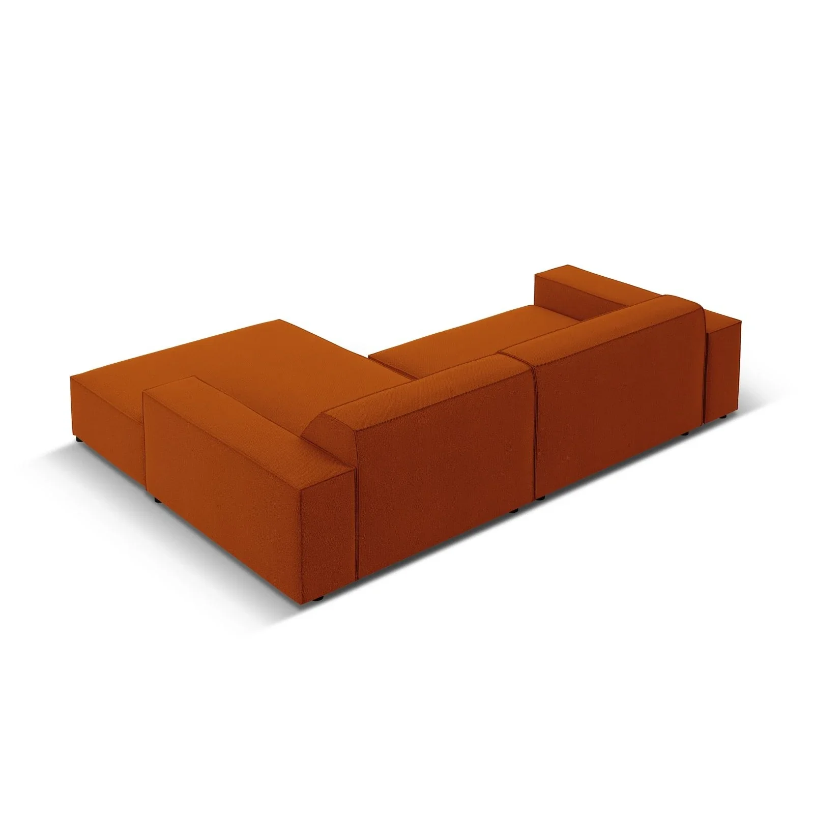 Jodie 3-Sitzer Ecksofa, Rechte Seite, aus Samt oder Strukturstoff, 224x166 cm - Image 75