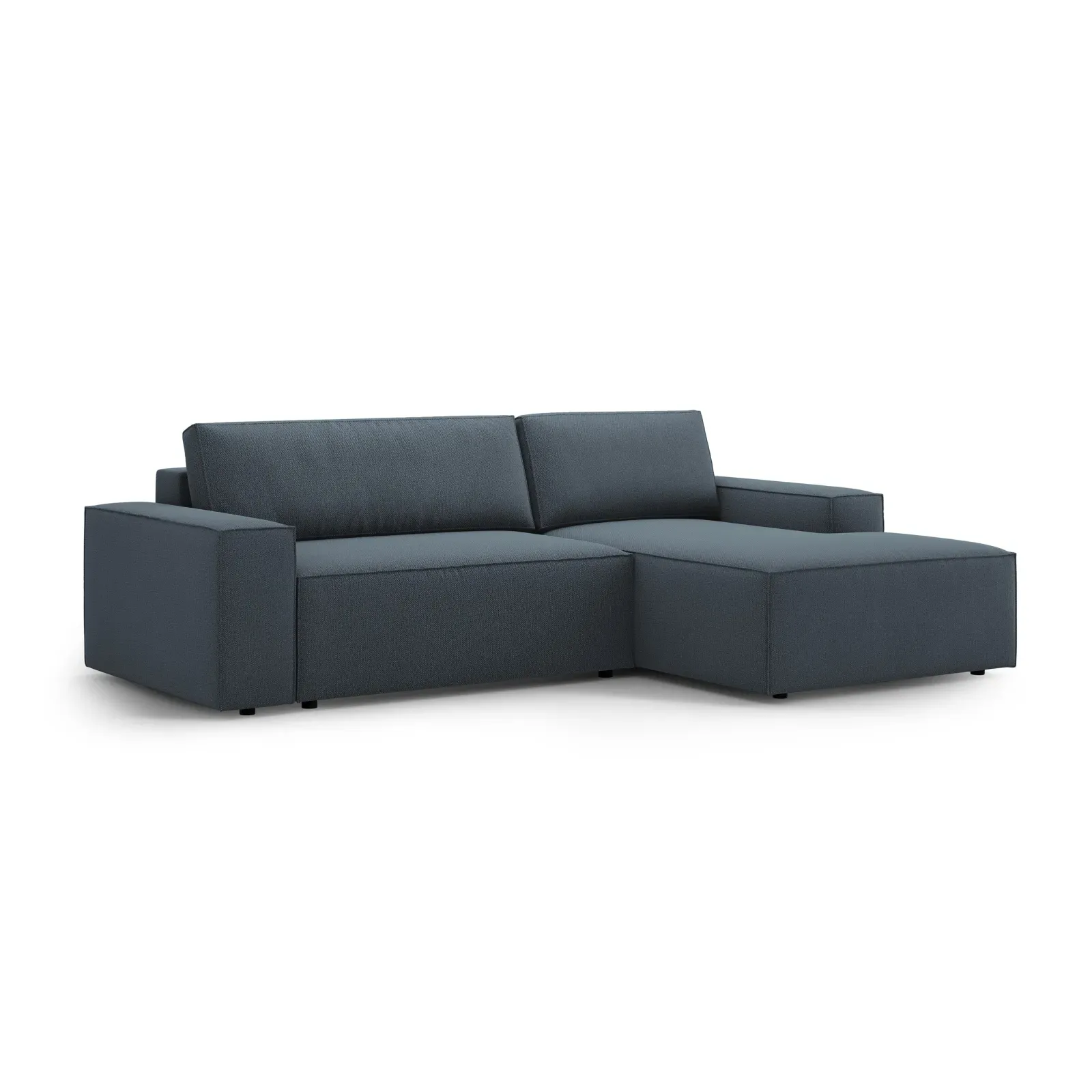 Jodie 3-Sitzer Ecksofa Rechts mit Schlaffunktion und Bettkasten mit Bezug aus Samt, Strukturstoff oder Boucle, 246x151 cm - Image 148