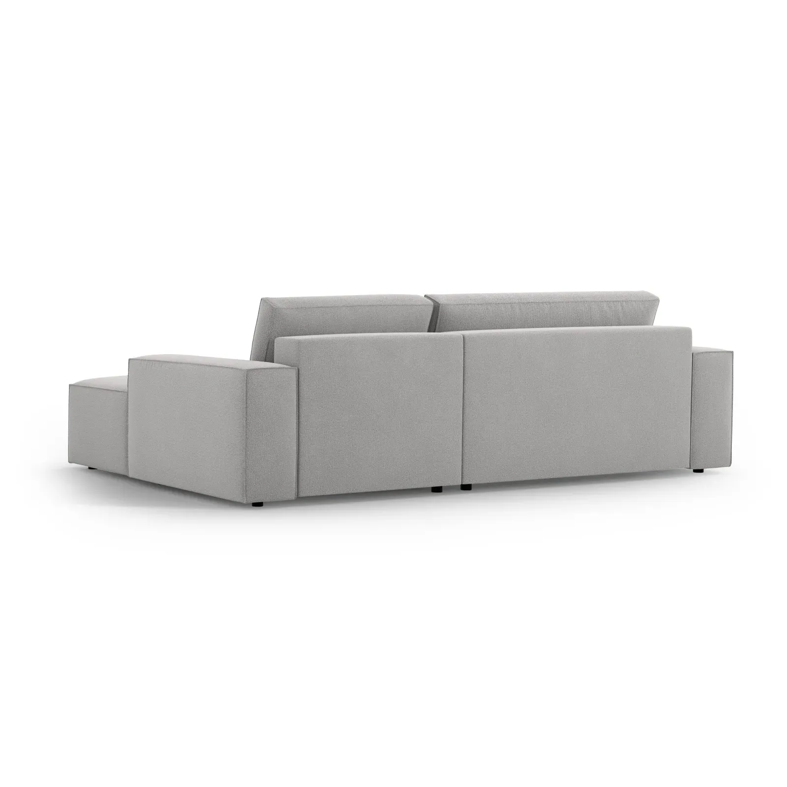 Jodie 3-Sitzer Ecksofa Rechts mit Schlaffunktion und Bettkasten mit Bezug aus Samt, Strukturstoff oder Boucle, 246x151 cm - Image 159