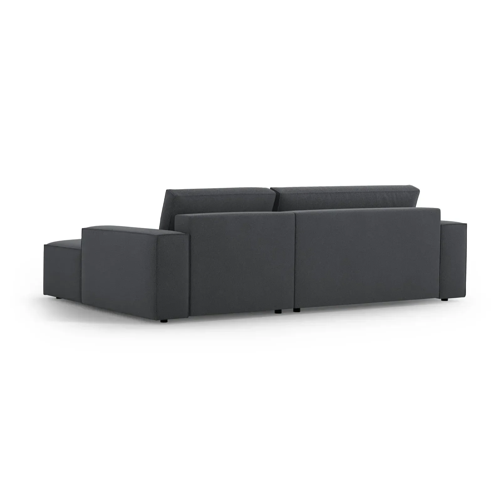 Jodie 3-Sitzer Ecksofa Rechts mit Schlaffunktion und Bettkasten mit Bezug aus Samt, Strukturstoff oder Boucle, 246x151 cm - Image 168
