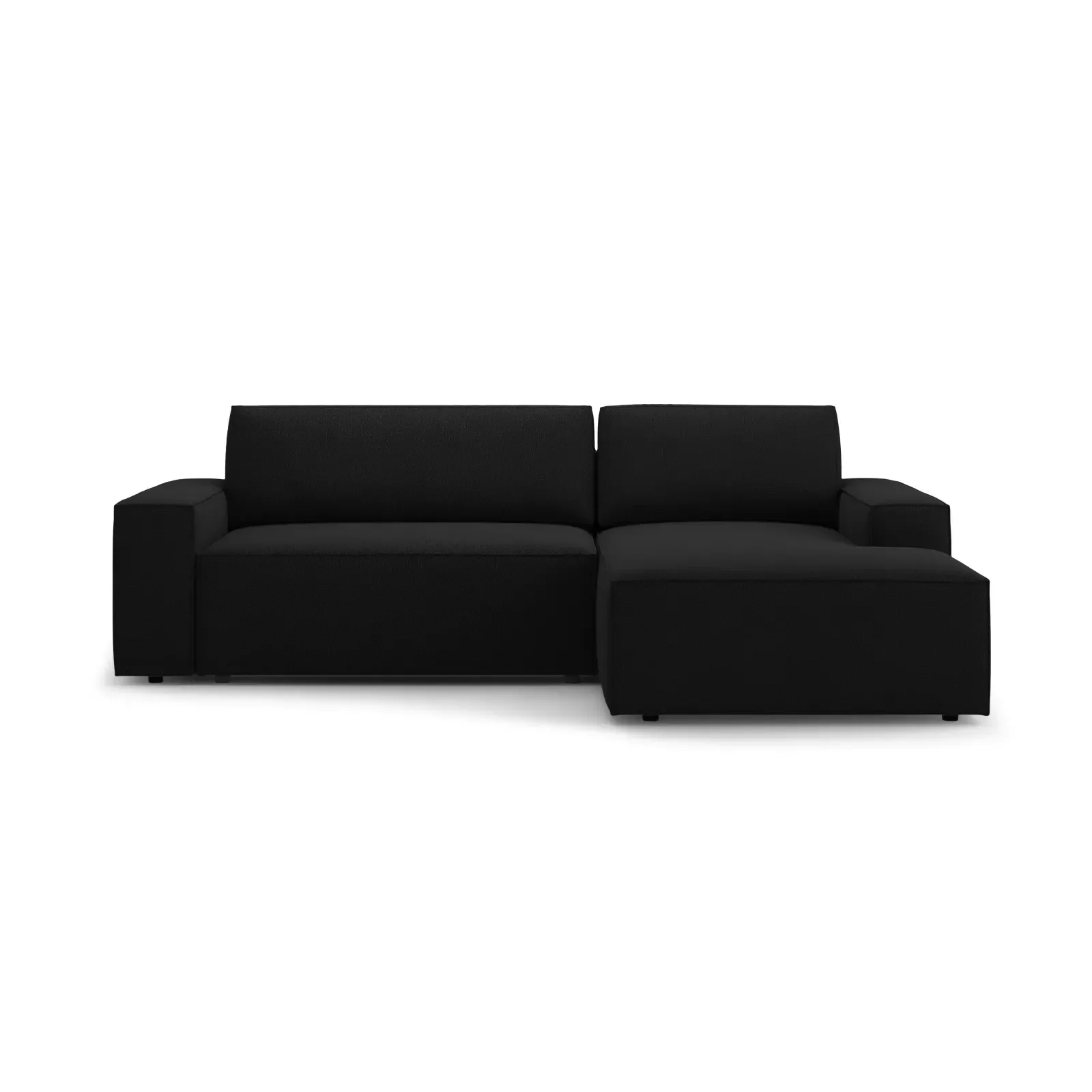 Jodie 3-Sitzer Ecksofa Rechts mit Schlaffunktion und Bettkasten mit Bezug aus Samt, Strukturstoff oder Boucle, 246x151 cm - Image 173