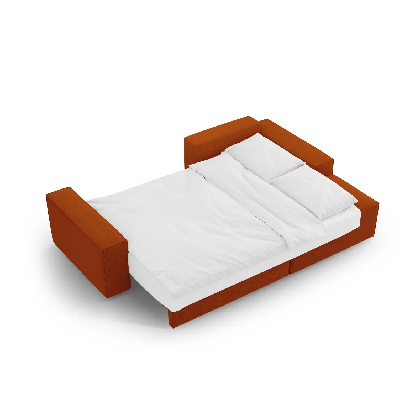 Jodie 3-Sitzer Ecksofa Rechts mit Schlaffunktion und Bettkasten mit Bezug aus Samt, Strukturstoff oder Boucle, 246x151 cm - Image 188