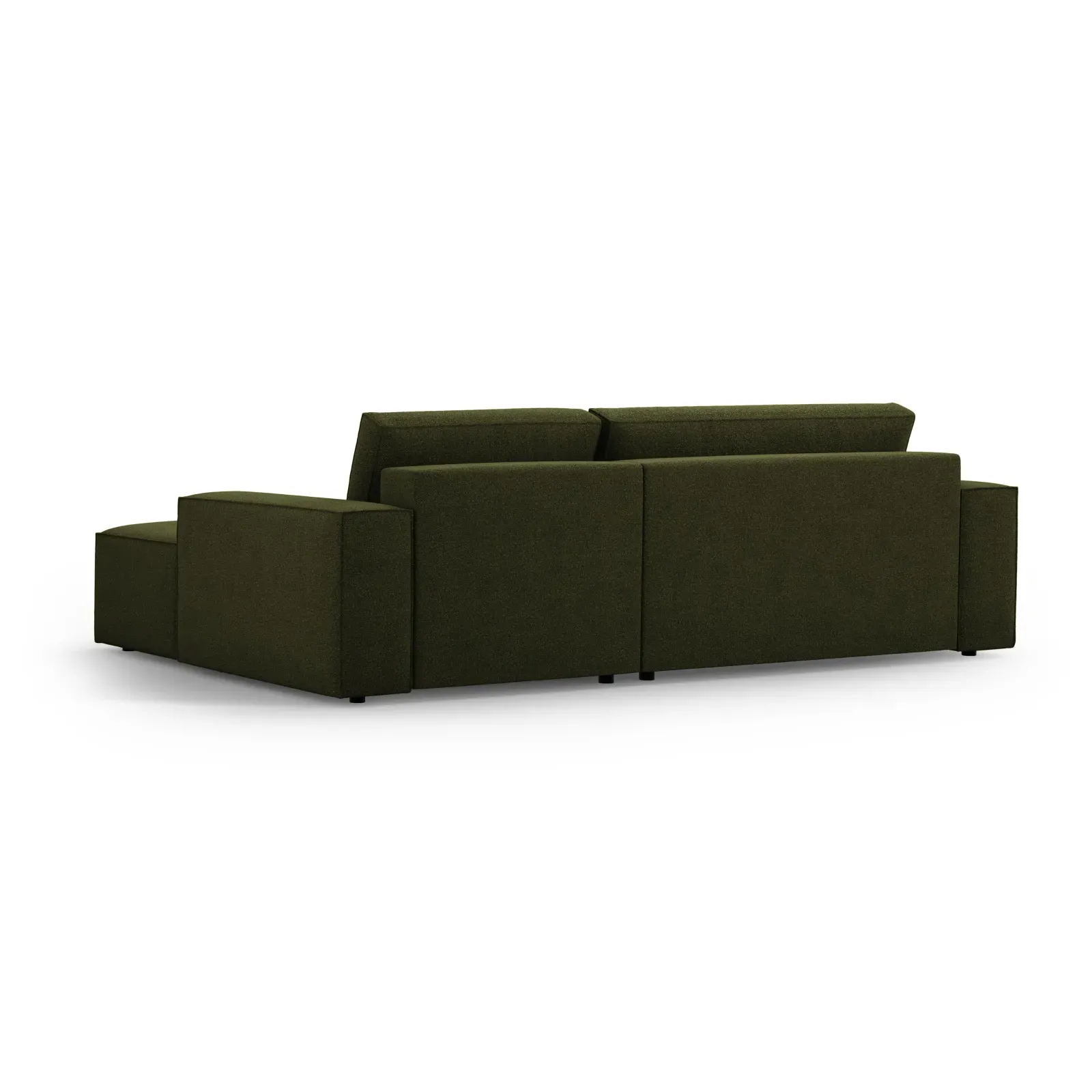 Jodie 3-Sitzer Ecksofa Rechts mit Schlaffunktion und Bettkasten mit Bezug aus Samt, Strukturstoff oder Boucle, 246x151 cm - Image 51