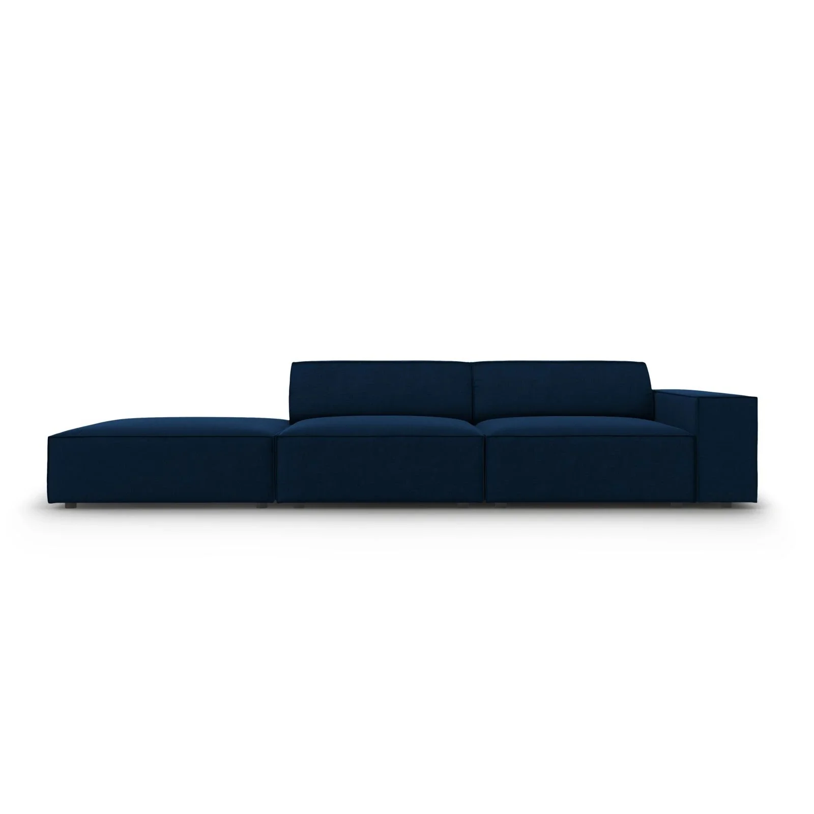 Jodie 3-Sitzer Sofa, Linke Seite offen, eckig, aus Samt oder Strukturstoff, 262x102 cm - Image 22