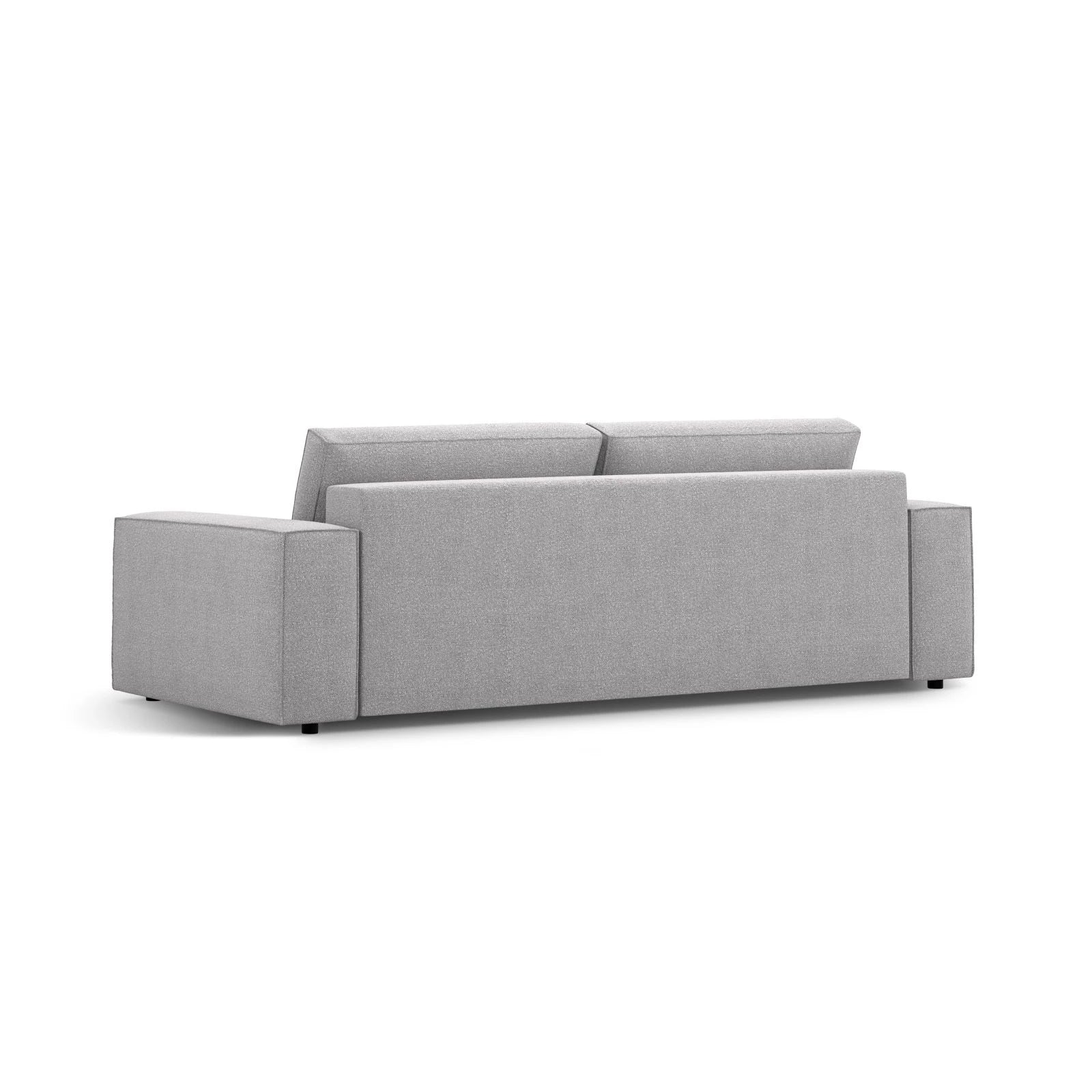 Jodie 3-Sitzer Sofa mit Schlaffunktion und Bettkasten, ausklappbar, aus Samt, Boucle oder Strukturstoff, 247x107 cm - Image 28