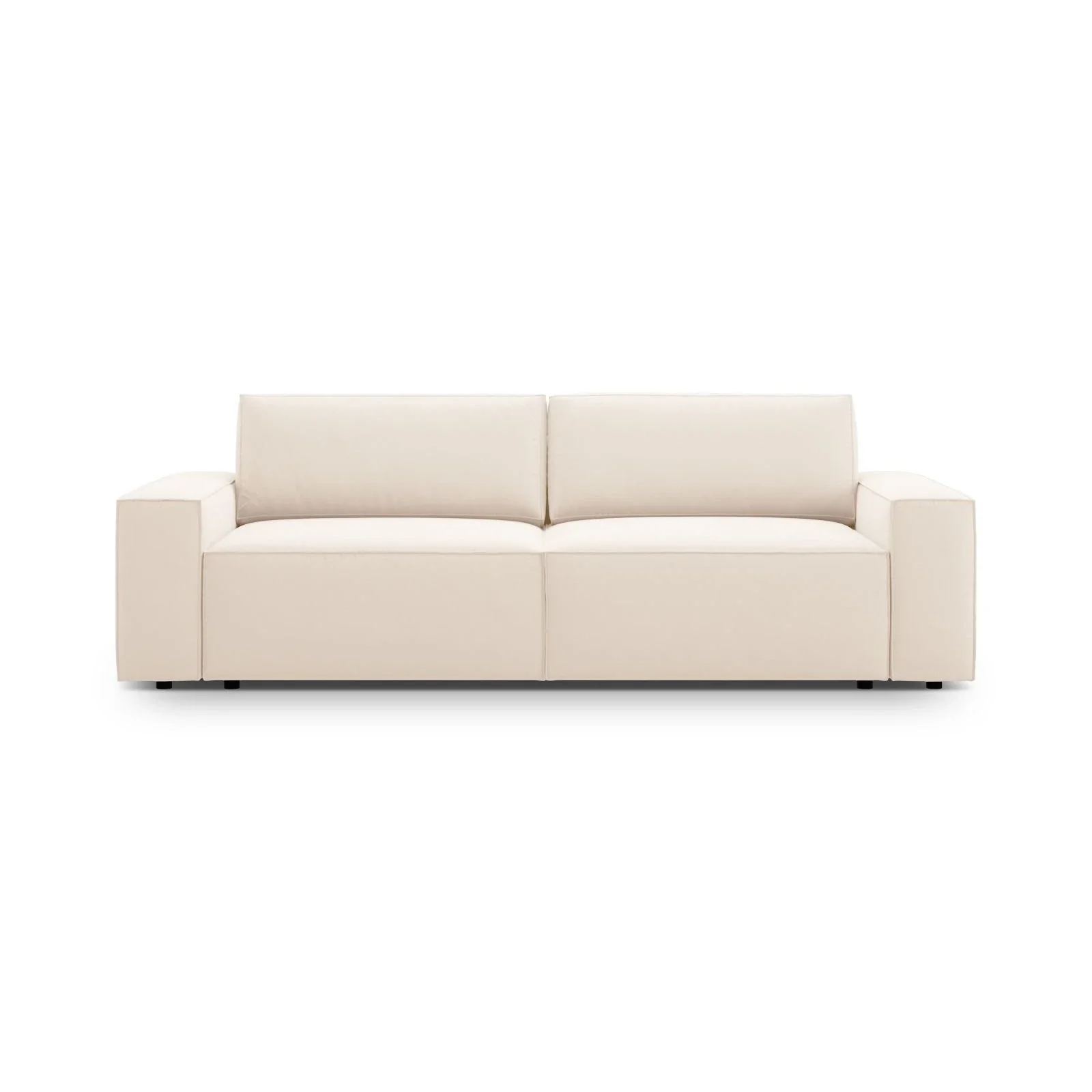 Jodie 3-Sitzer Sofa mit Schlaffunktion und Bettkasten, ausklappbar, aus Samt, Boucle oder Strukturstoff, 247x107 cm - Image 49
