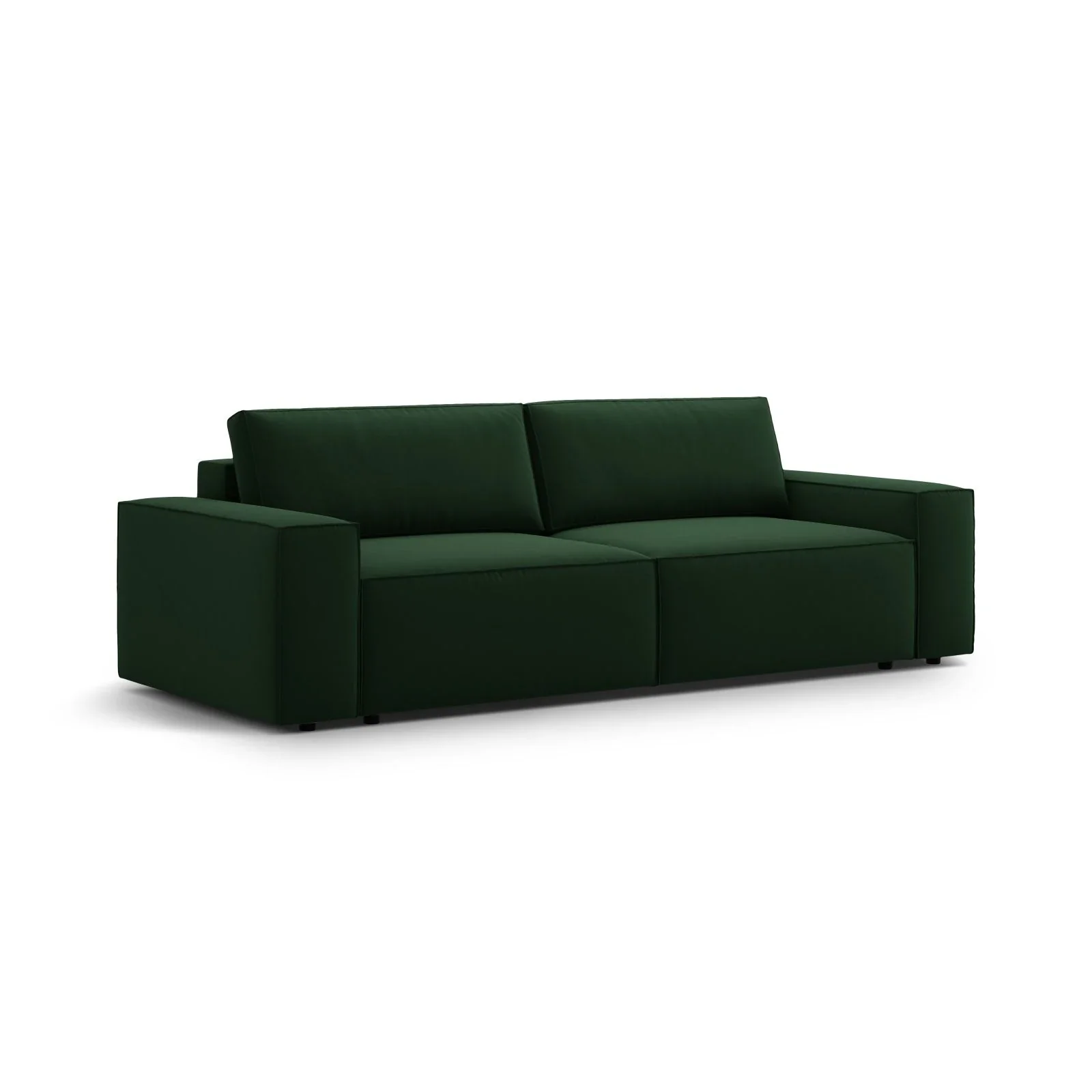 Jodie 3-Sitzer Sofa mit Schlaffunktion und Bettkasten, ausklappbar, aus Samt, Boucle oder Strukturstoff, 247x107 cm - Image 67
