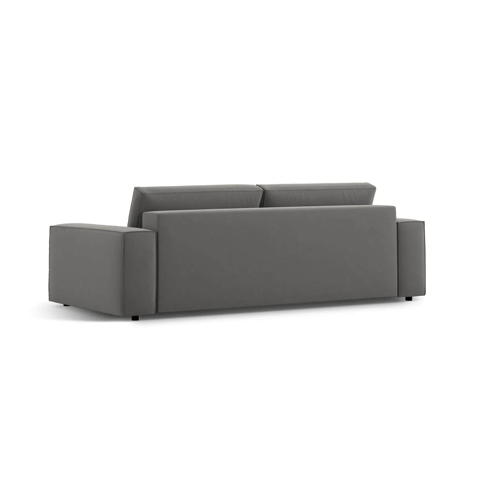 Jodie 3-Sitzer Sofa mit Schlaffunktion und Bettkasten, ausklappbar, aus Samt, Boucle oder Strukturstoff, 247x107 cm - Image 84