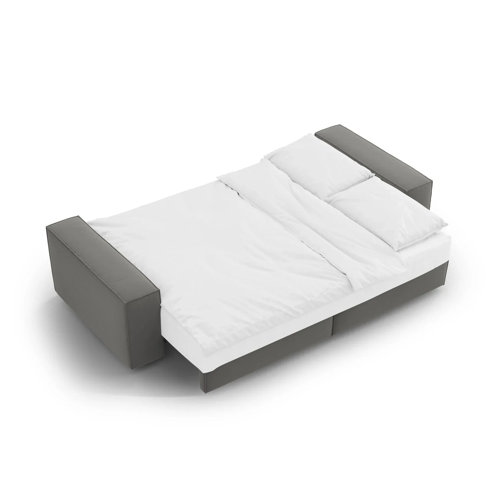 Jodie 3-Sitzer Sofa mit Schlaffunktion und Bettkasten, ausklappbar, aus Samt, Boucle oder Strukturstoff, 247x107 cm - Image 86