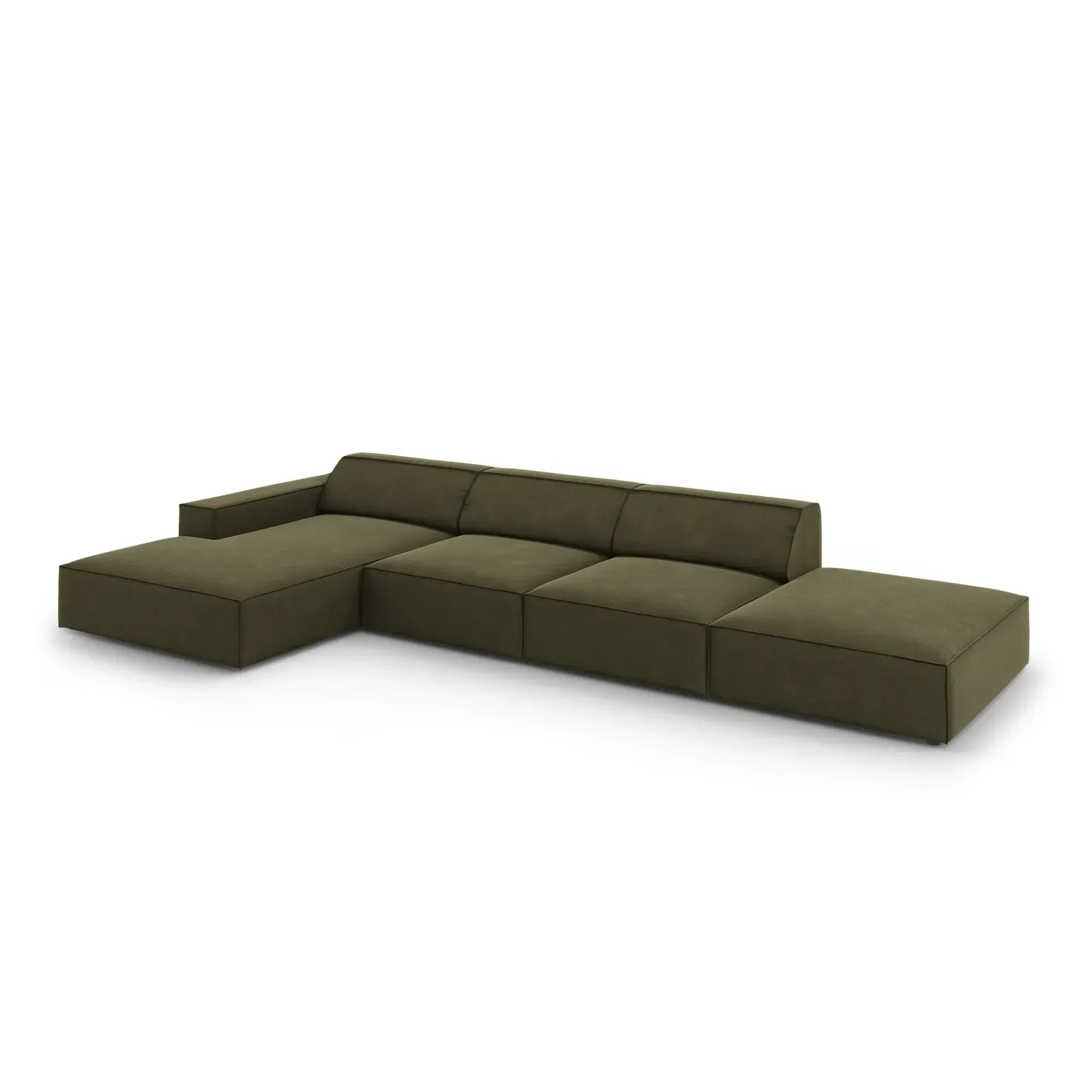 Jodie 4-Sitzer Ecksofa Links 341x166 cm - Image 11