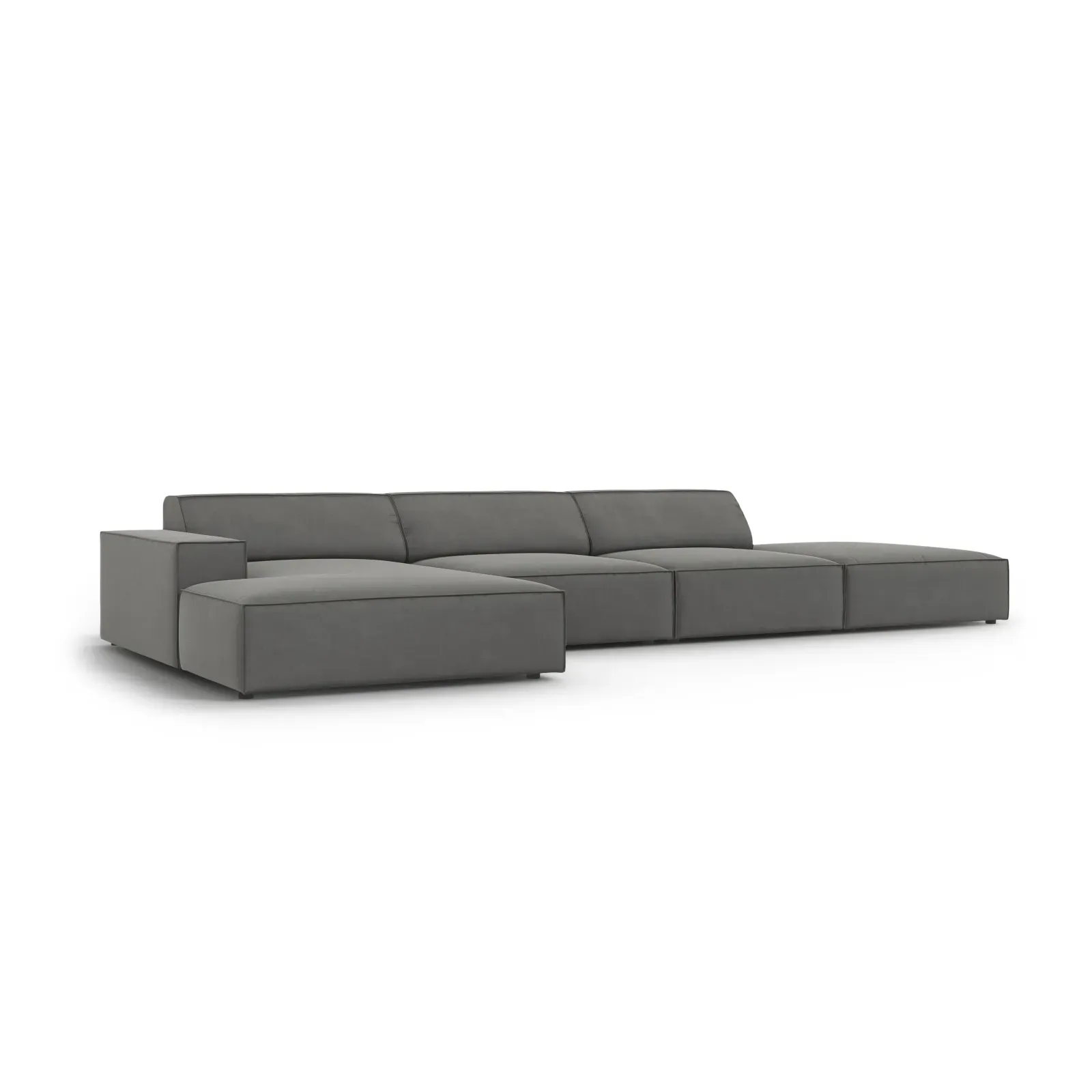 Jodie 4-Sitzer Ecksofa Links 341x166 cm - Image 31