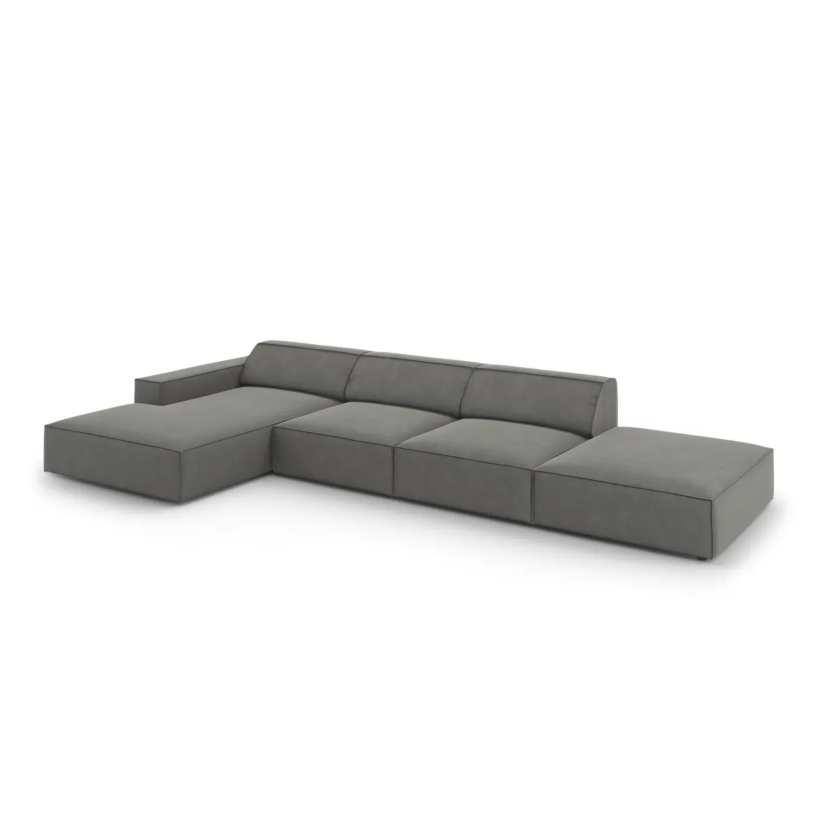 Jodie 4-Sitzer Ecksofa Links 341x166 cm - Image 32