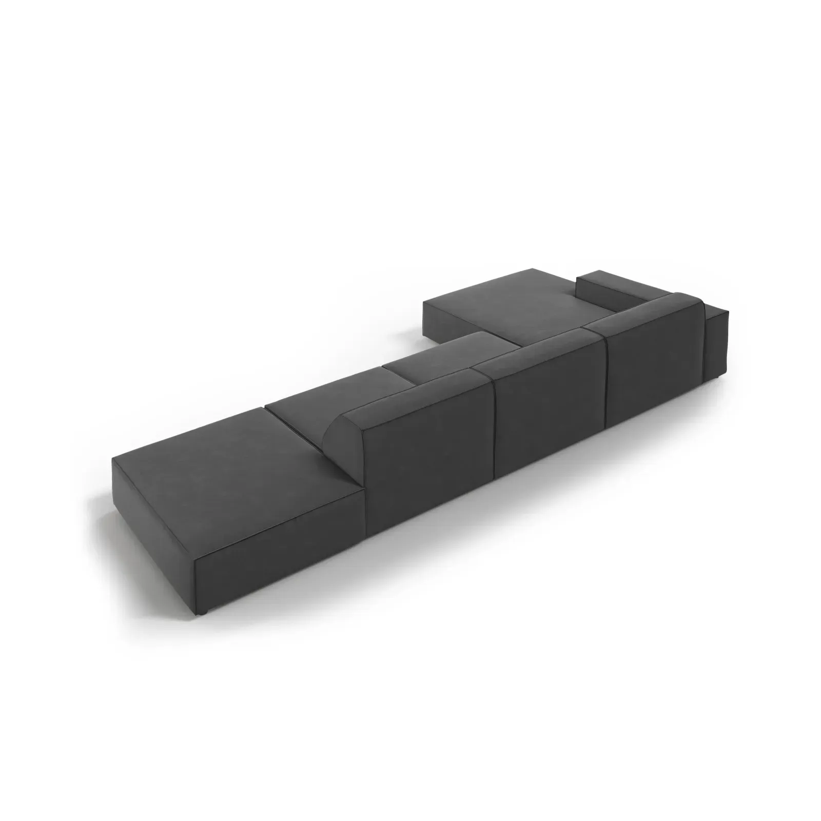 Jodie 4-Sitzer Ecksofa Links 341x166 cm - Image 40