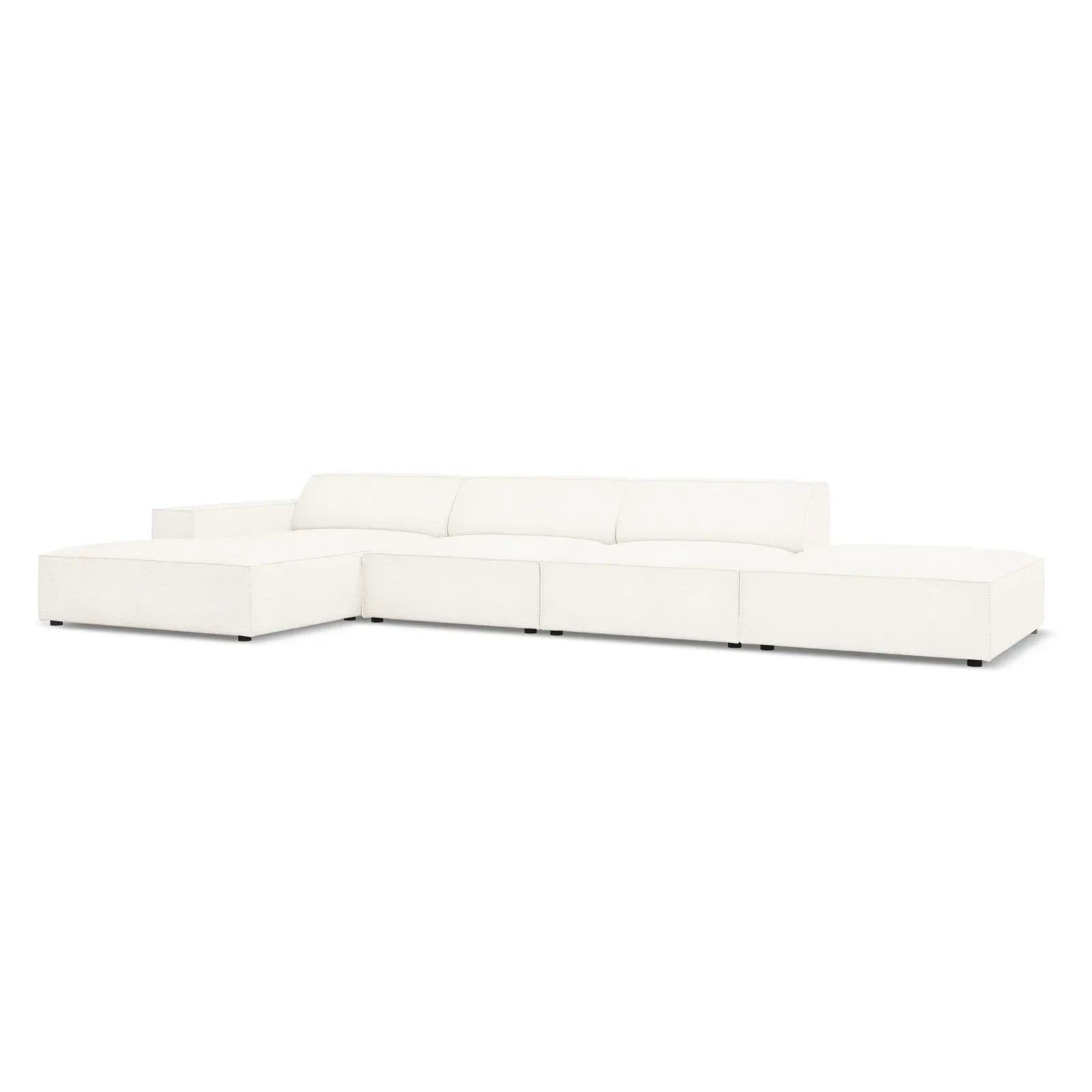 Jodie 4-Sitzer Ecksofa Links 341x166 cm - Image 59