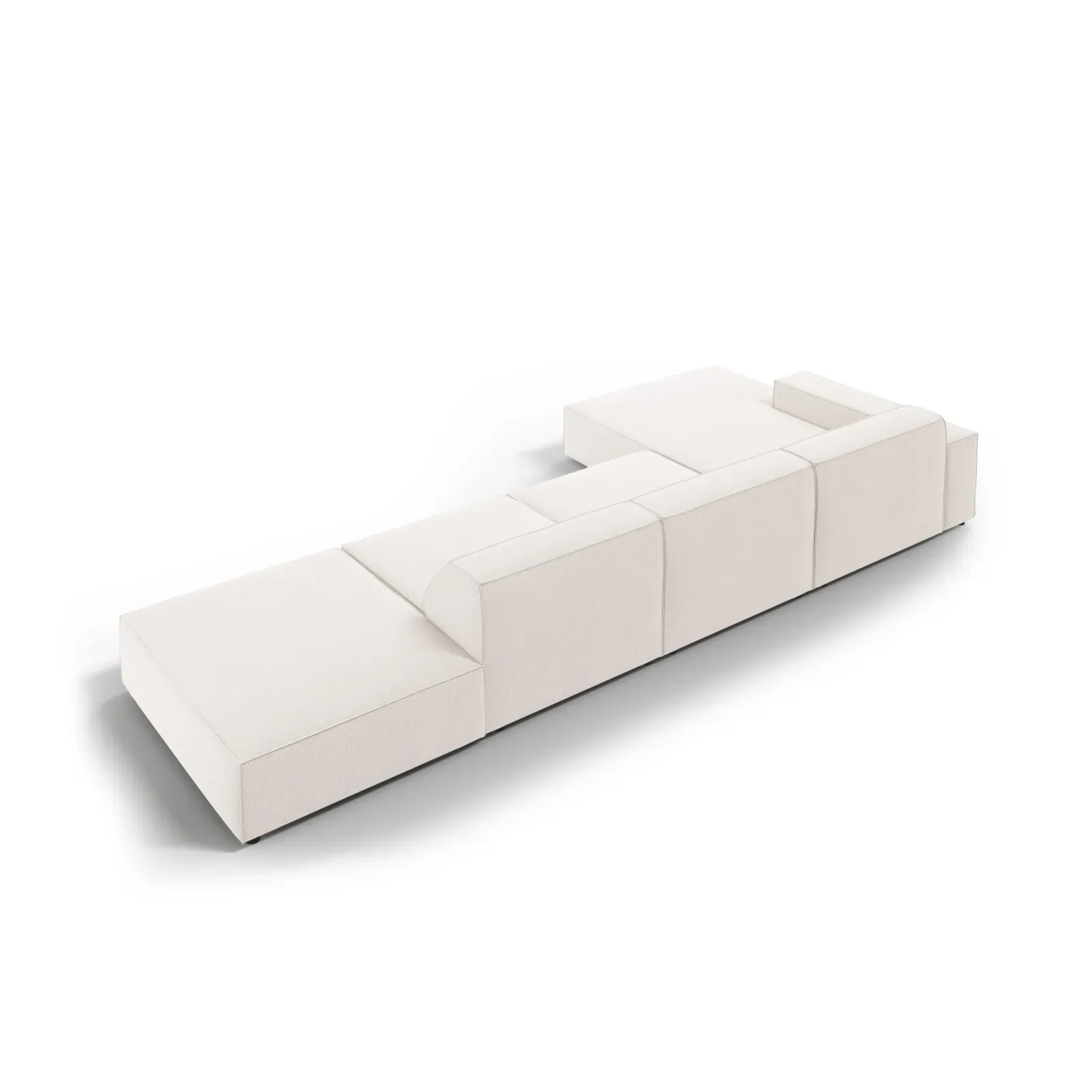 Jodie 4-Sitzer Ecksofa Links 341x166 cm - Image 68