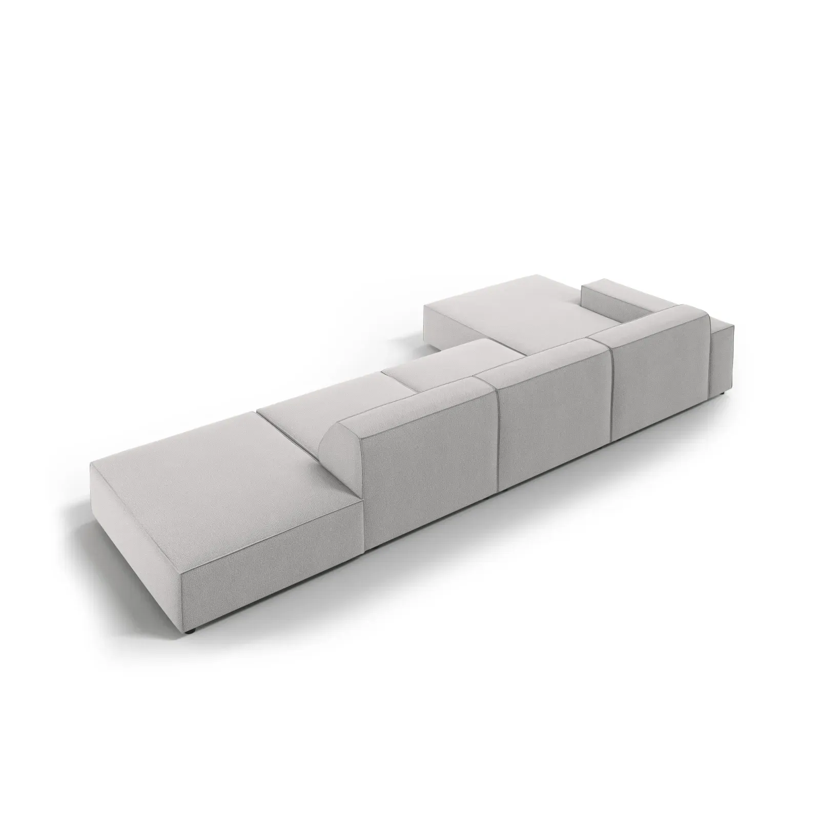 Jodie 4-Sitzer Ecksofa Links 341x166 cm - Image 89