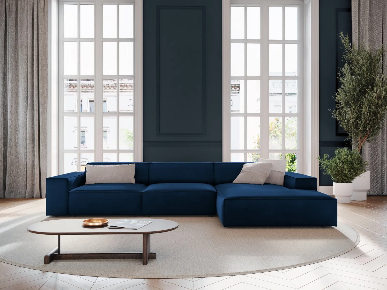 Jodie 4-Sitzer Ecksofa Rechts 284x166 cm - Image 23