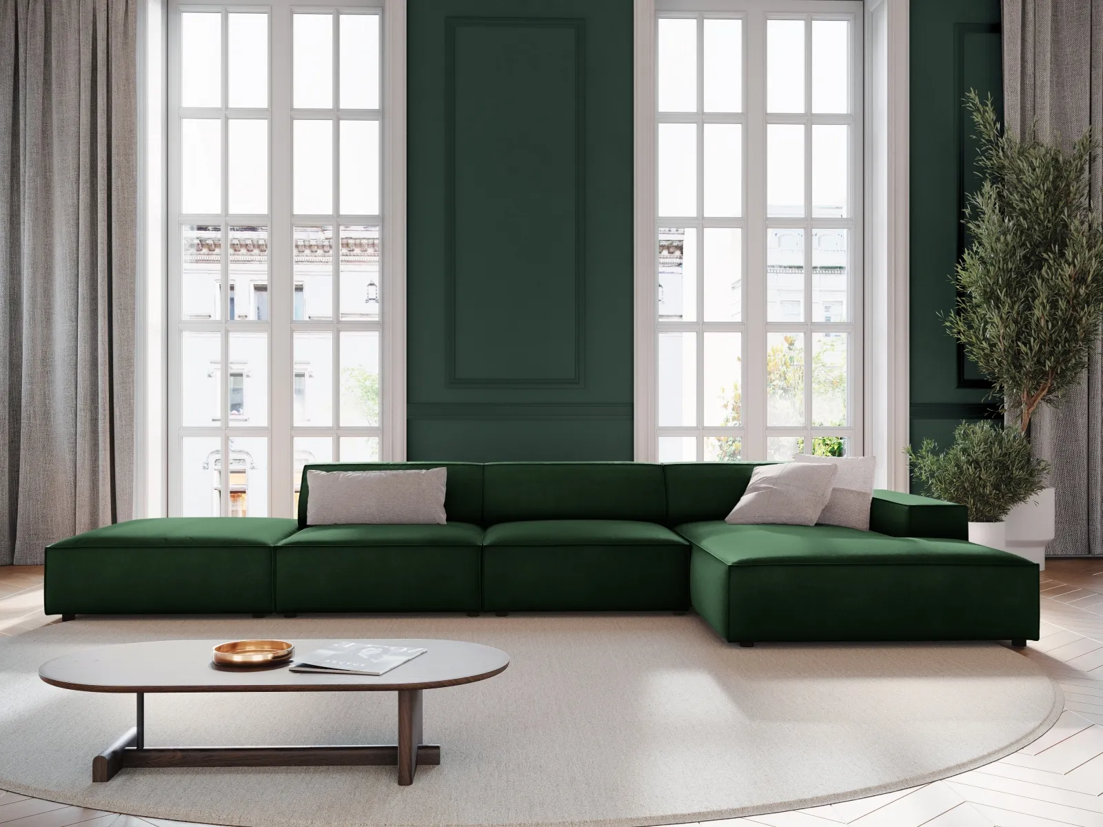 Jodie 4-Sitzer Ecksofa Rechts 341x166 cm - Image 16