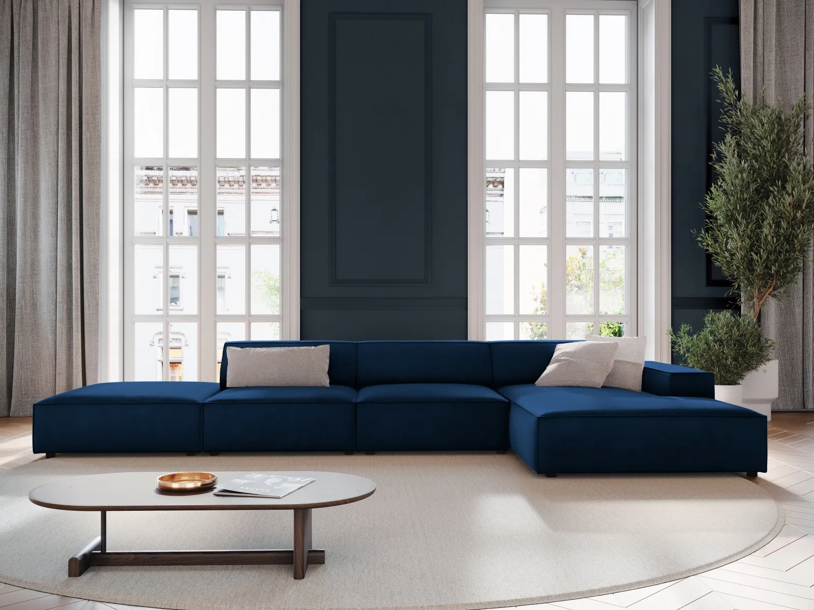 Jodie 4-Sitzer Ecksofa Rechts 341x166 cm - Image 23