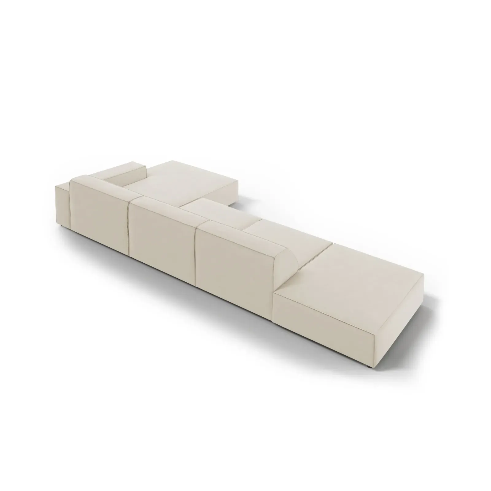 Jodie 4-Sitzer Ecksofa Rechts 341x166 cm - Image 54