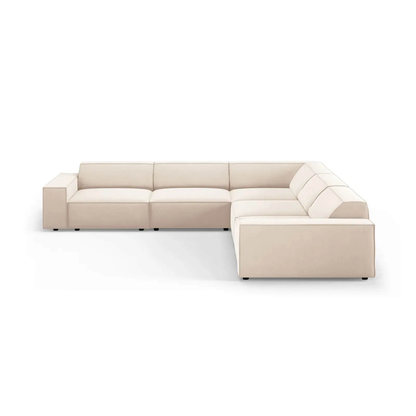 Jodie 5-Sitzer Ecksofa symmetrisch, 287x287 cm