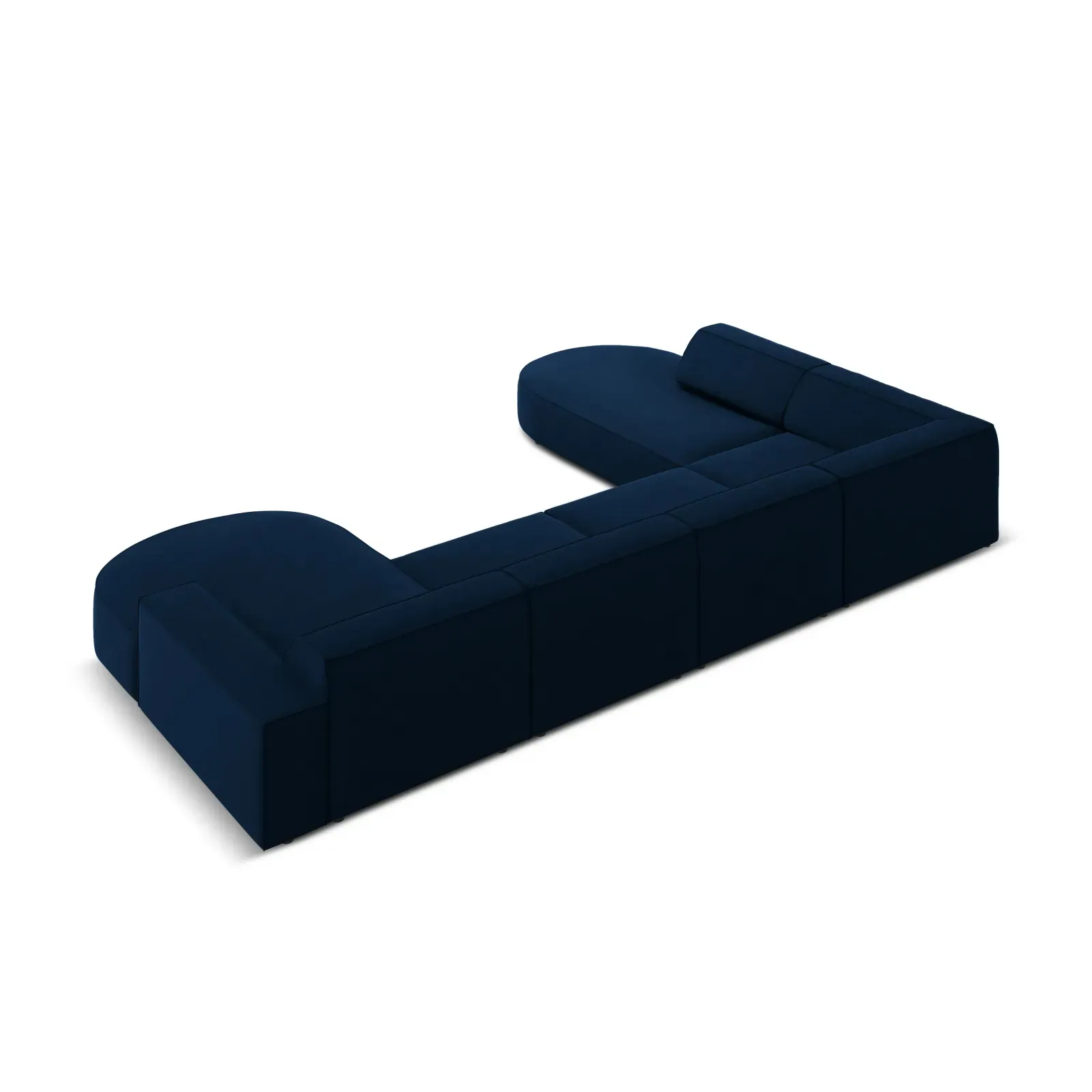 Jodie 7-Sitzer Panorama-Sofa Links aus Samt, Strukturstoff oder Bouclé, 364 cm - Image 19