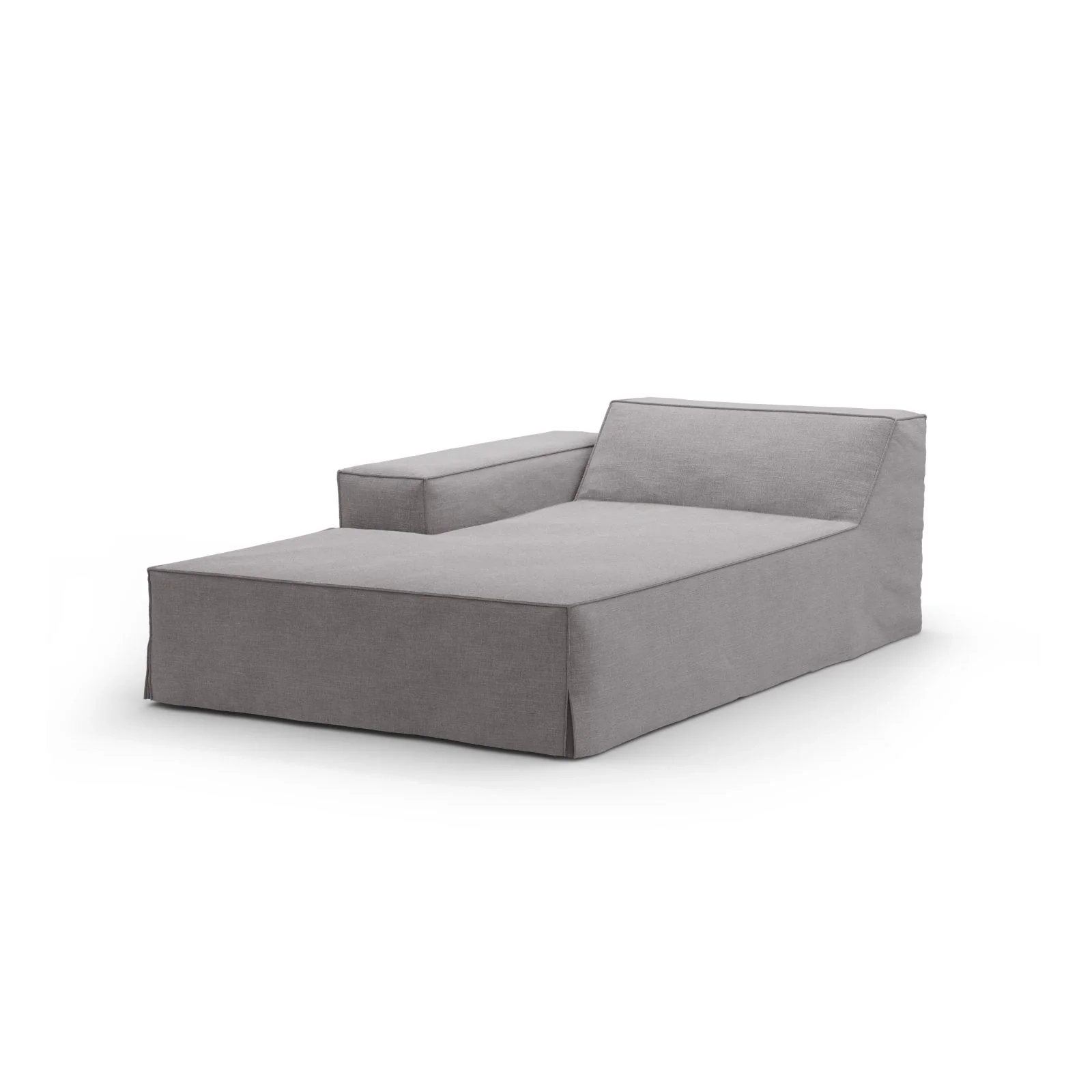 Jodie Einzelmodul Sofa mit abnehmbarem Bezug, Linke Seite, aus Strukturstoff, 166x102 cm - Image 26