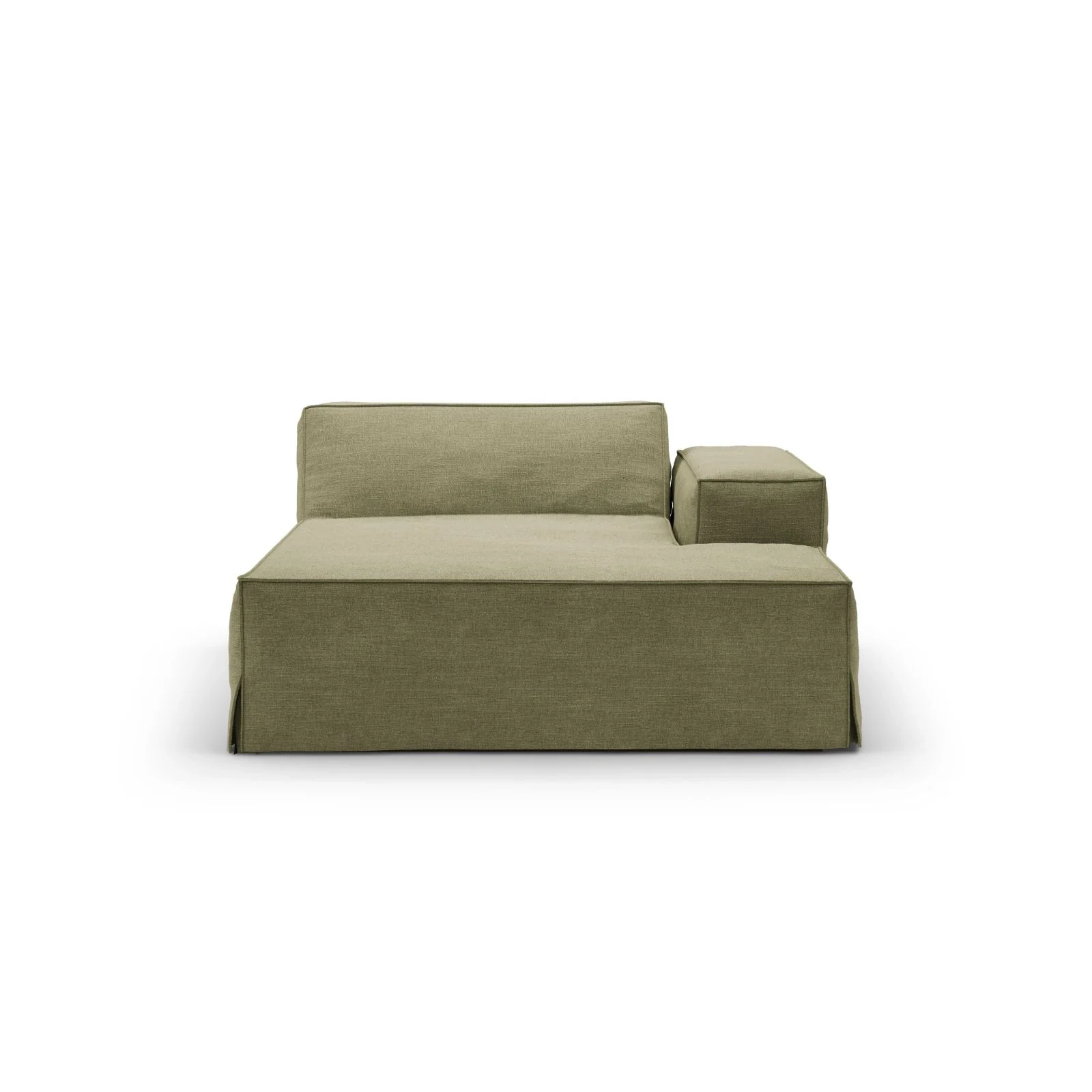 Jodie Einzelmodul Sofa mit abnehmbarem Bezug, Rechte Seite, aus Strukturstoff, 166x102 cm - Image 13