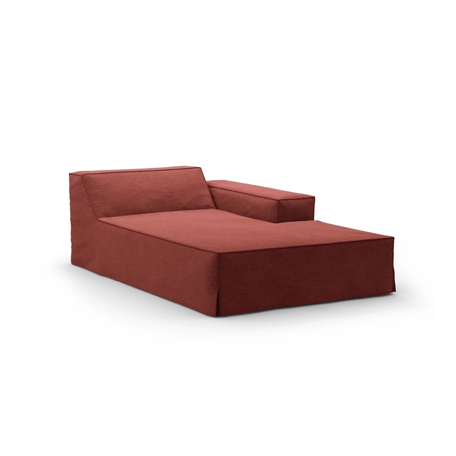 Jodie Einzelmodul Sofa mit abnehmbarem Bezug, Rechte Seite, aus Strukturstoff, 166x102 cm - Image 16