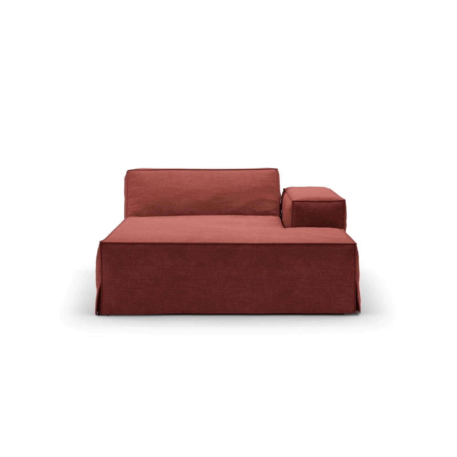 Jodie Einzelmodul Sofa mit abnehmbarem Bezug, Rechte Seite, aus Strukturstoff, 166x102 cm - Image 18